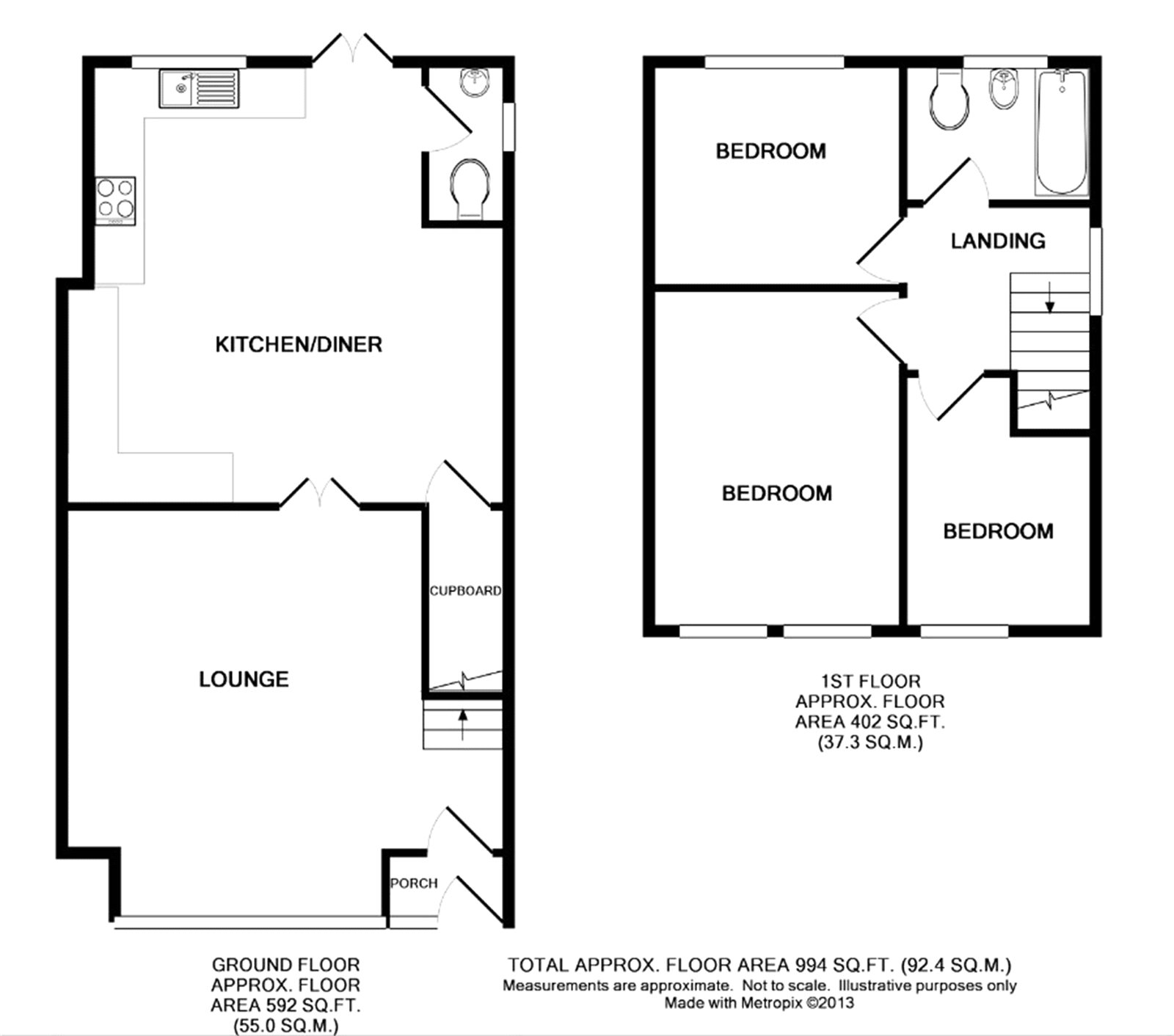 3 Bedrooms End terrace house for sale in Anton Road, South Ockendon, Essex RM15