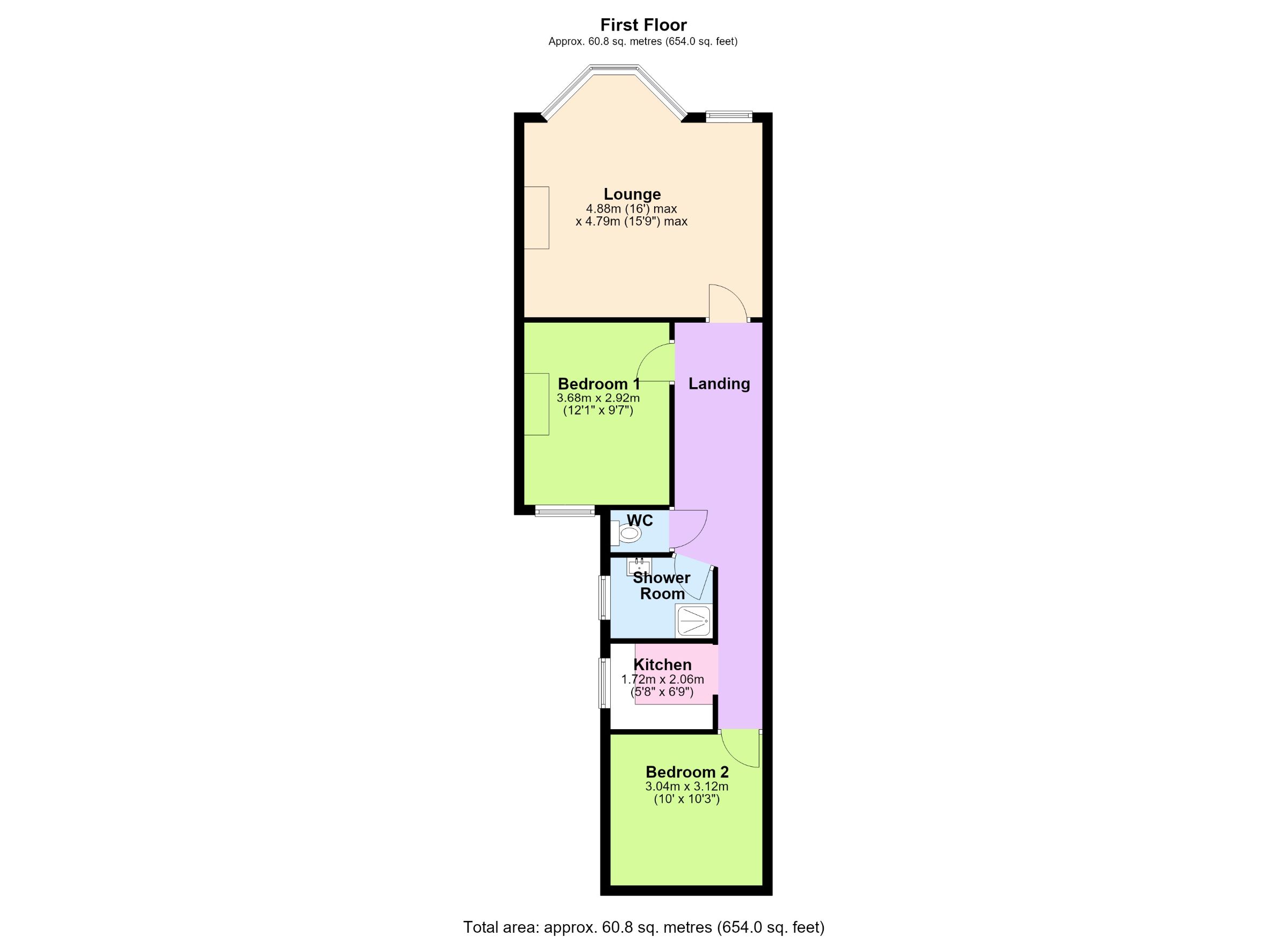 127a Elm Road, Leigh-on-Sea floorplan
