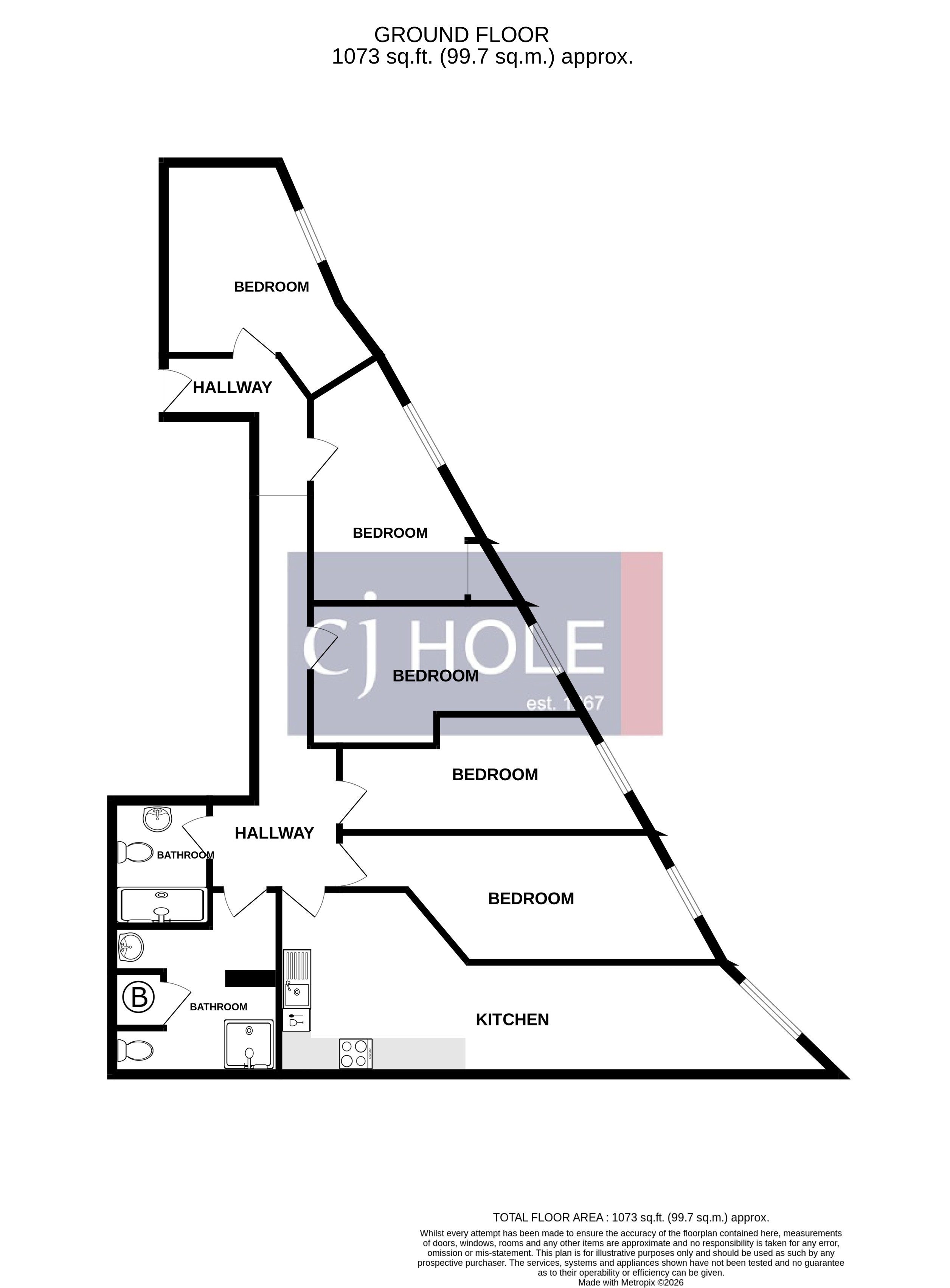 Queens Road, Bristol floorplan