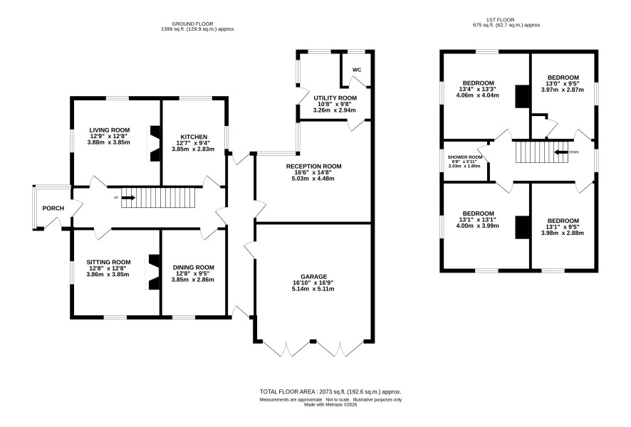 Ivy House, Norwich Road, Fakenham floorplan