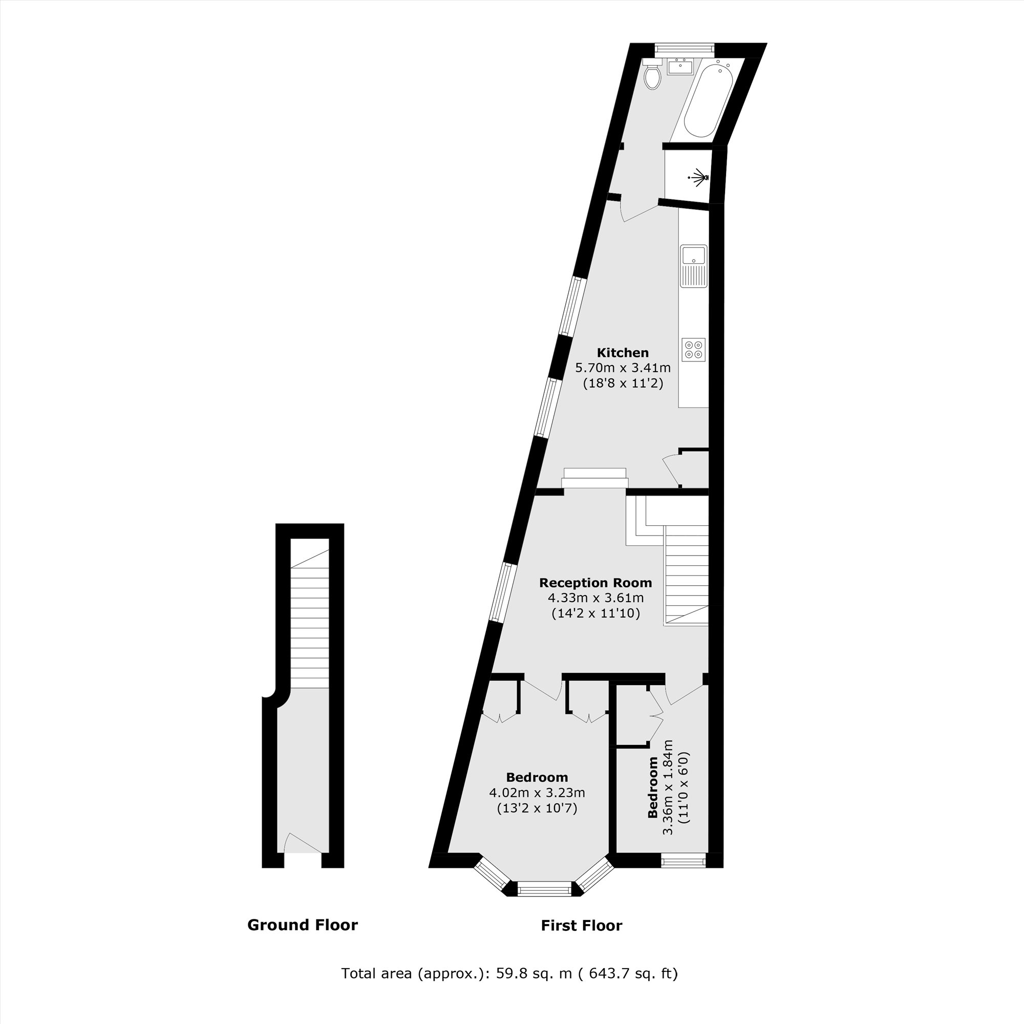 59, Murray Road, London floorplan