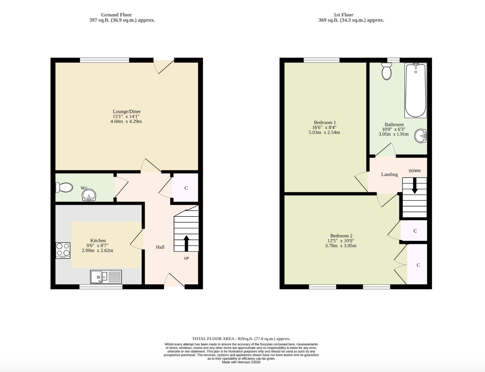 7 Rising Way, Martham, Norfolk floorplan