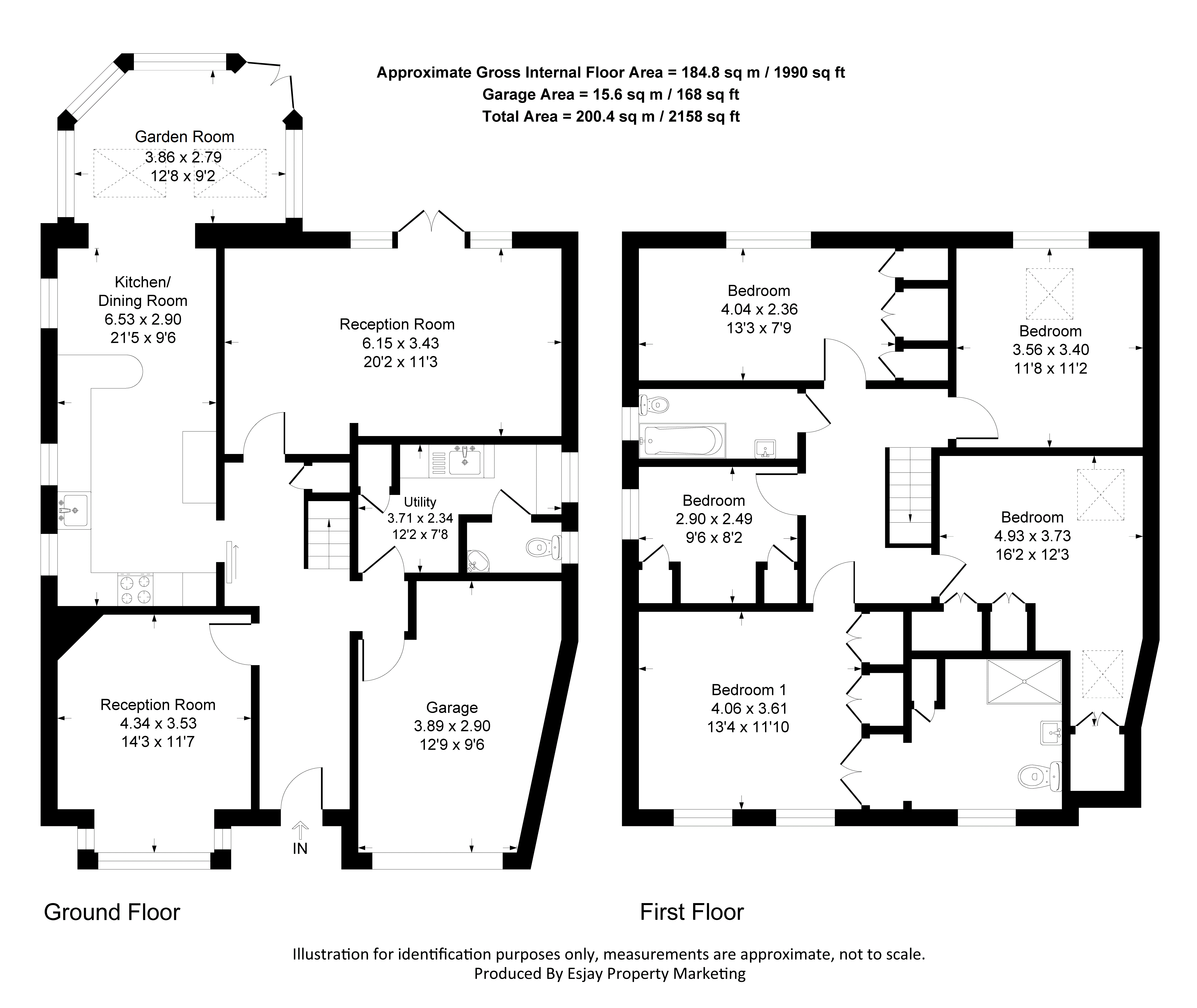 74, Poplar Grove, New Malden floorplan