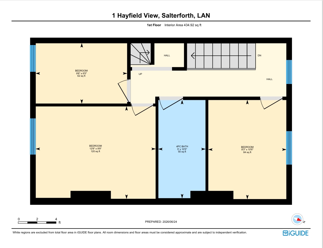 1, Hayfield View, Barnoldswick floorplan