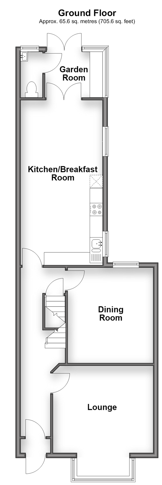 Harold Road, London floorplan