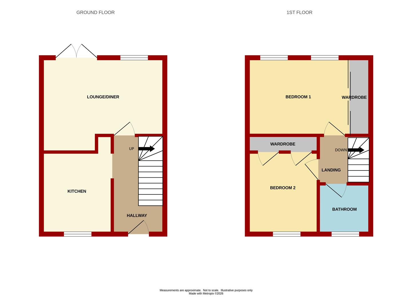 91, Verschoyle Gardens, Ross-On-Wye floorplan