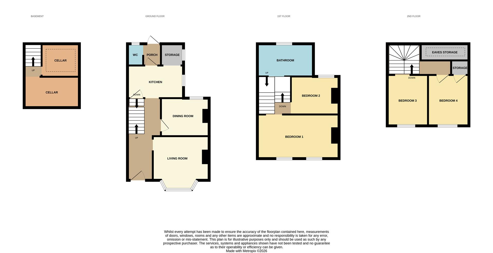 30, St. Michaels Square, Gloucester floorplan