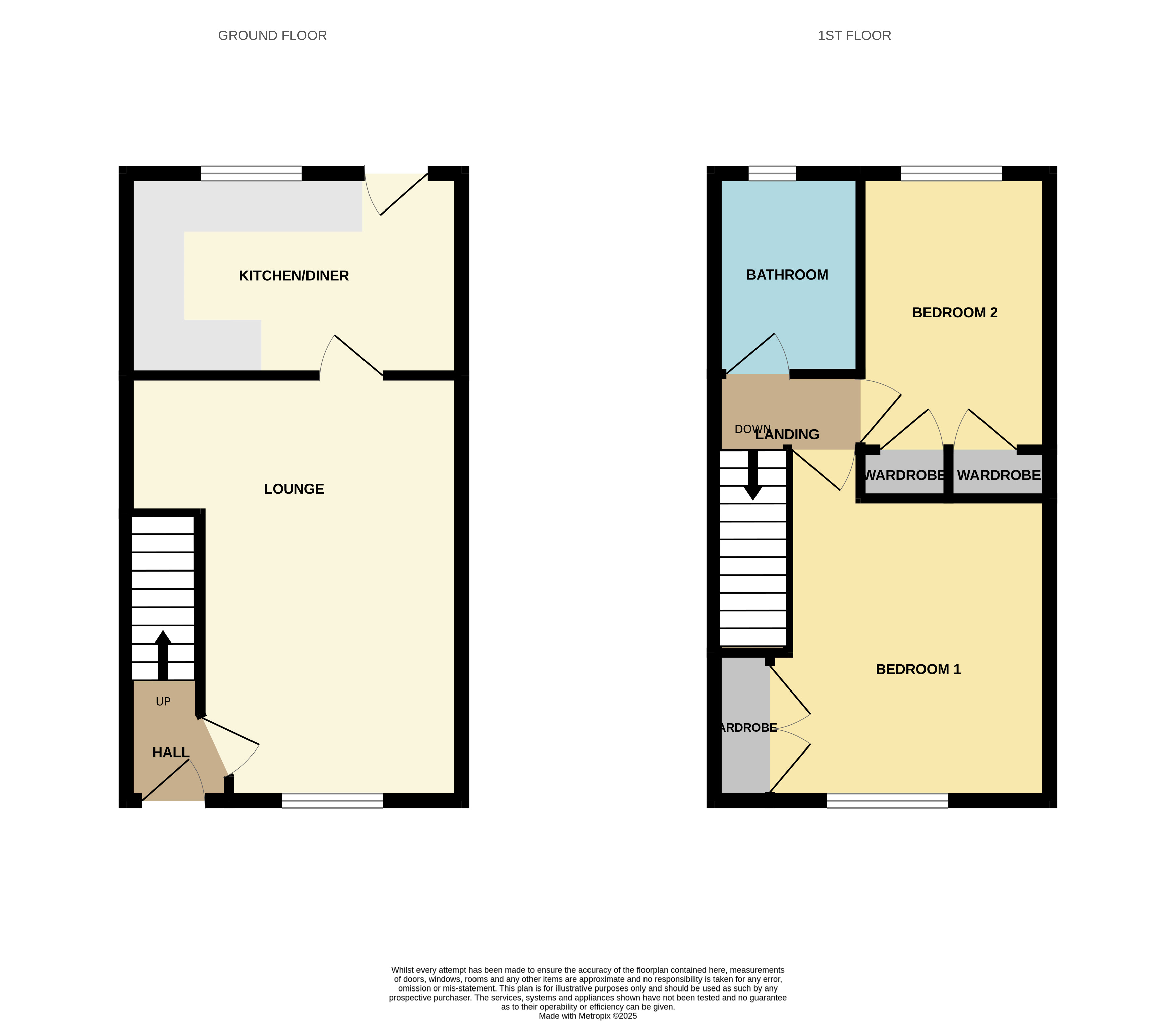 34, Caer Gerddi, Church Village, Pontypridd floorplan