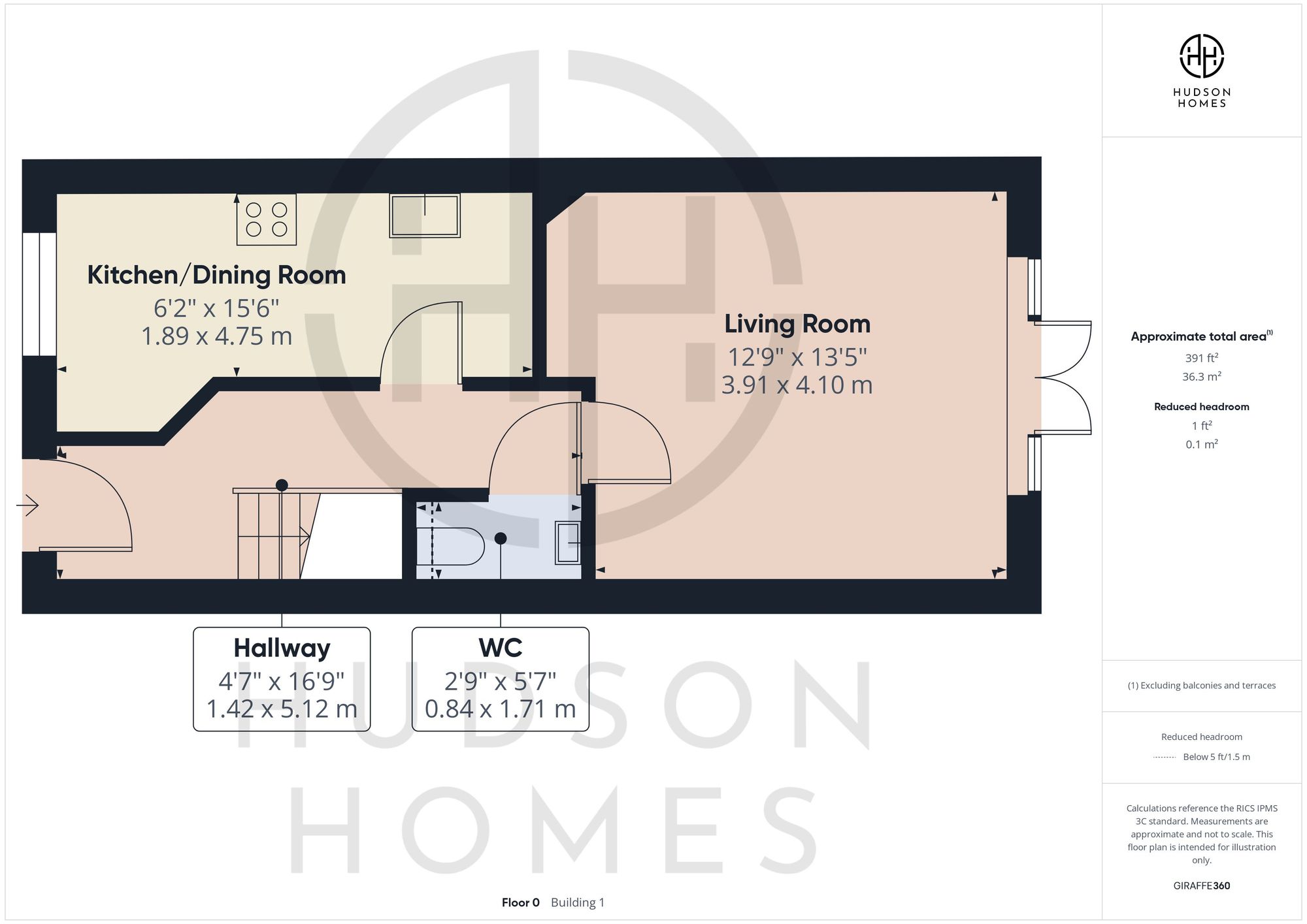 17 Thistle Close, Peterborough floorplan