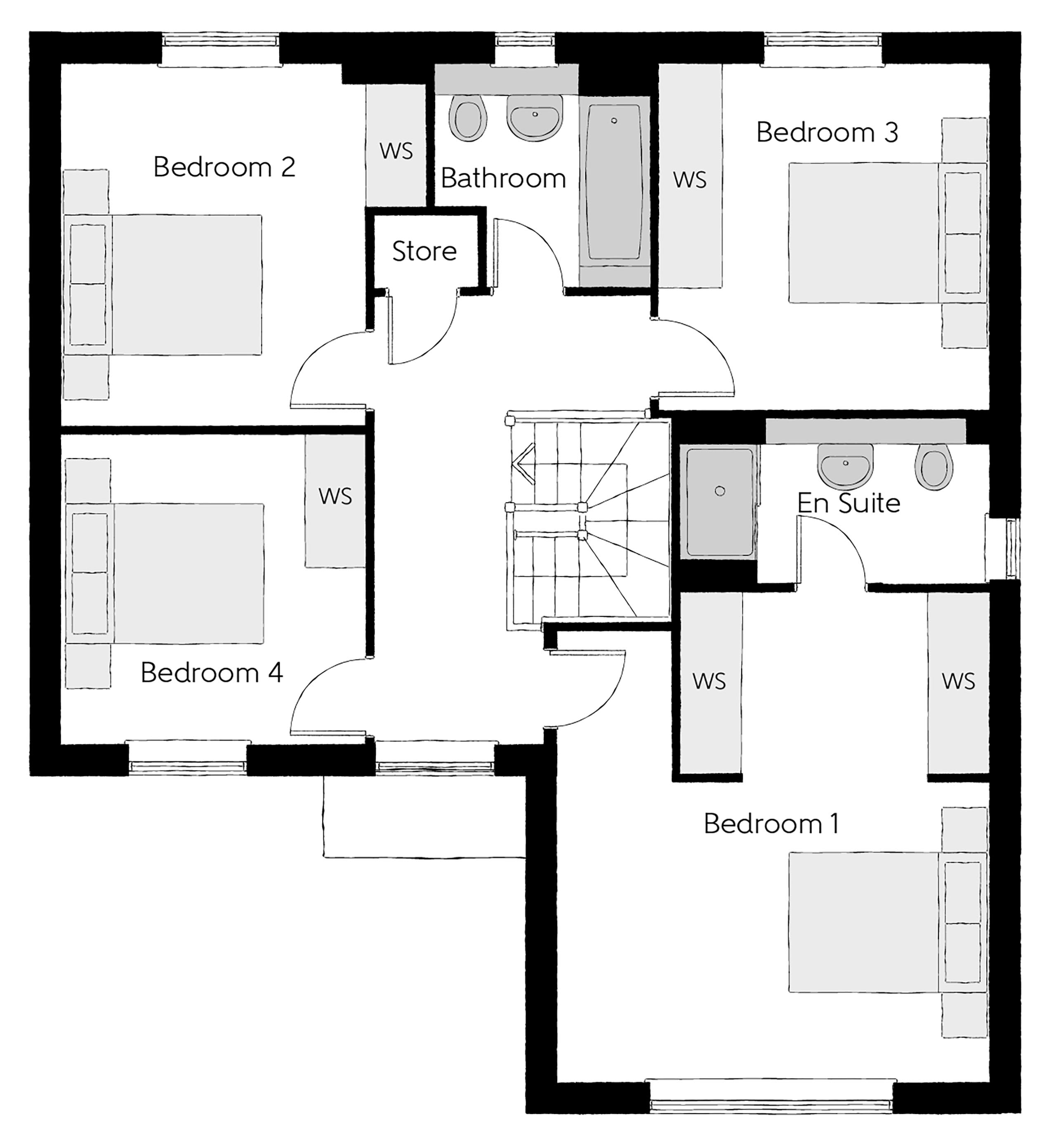 183, Neverstitch Road, Lathom floorplan