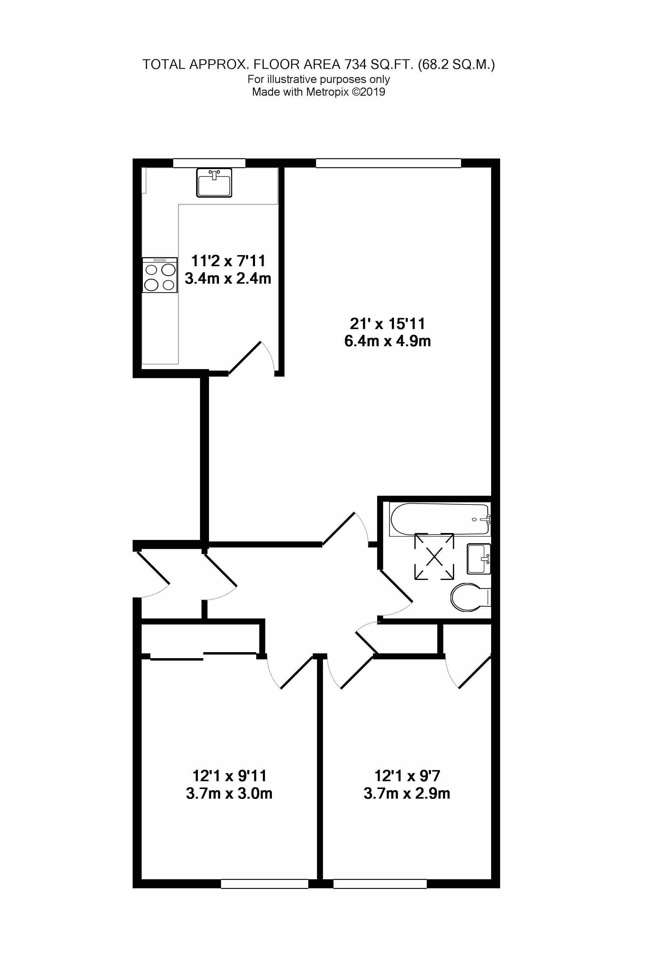 2 Bedrooms Flat for sale in Westbury Court, Chock Lane, Westbury-On-Trym, Bristol BS9