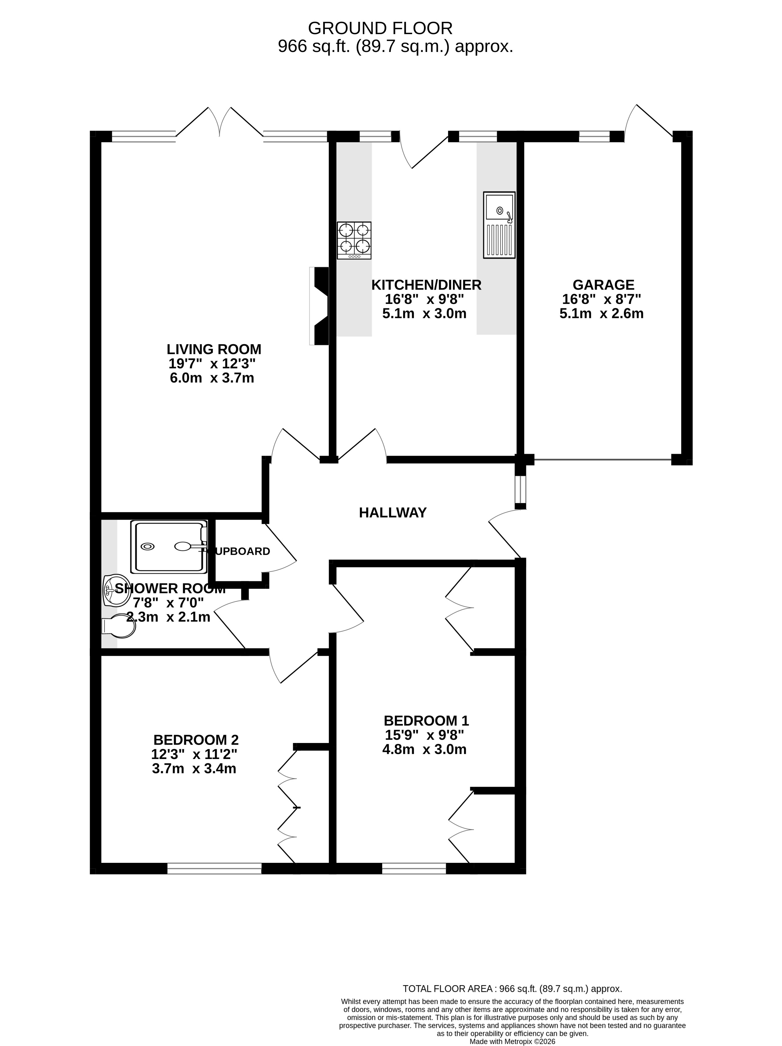 9, Linden Lea, Bedworth floorplan