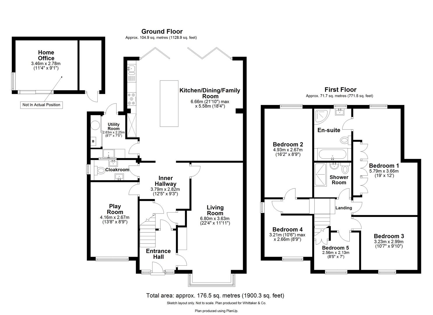 38, Wick Avenue, Wheathampstead floorplan