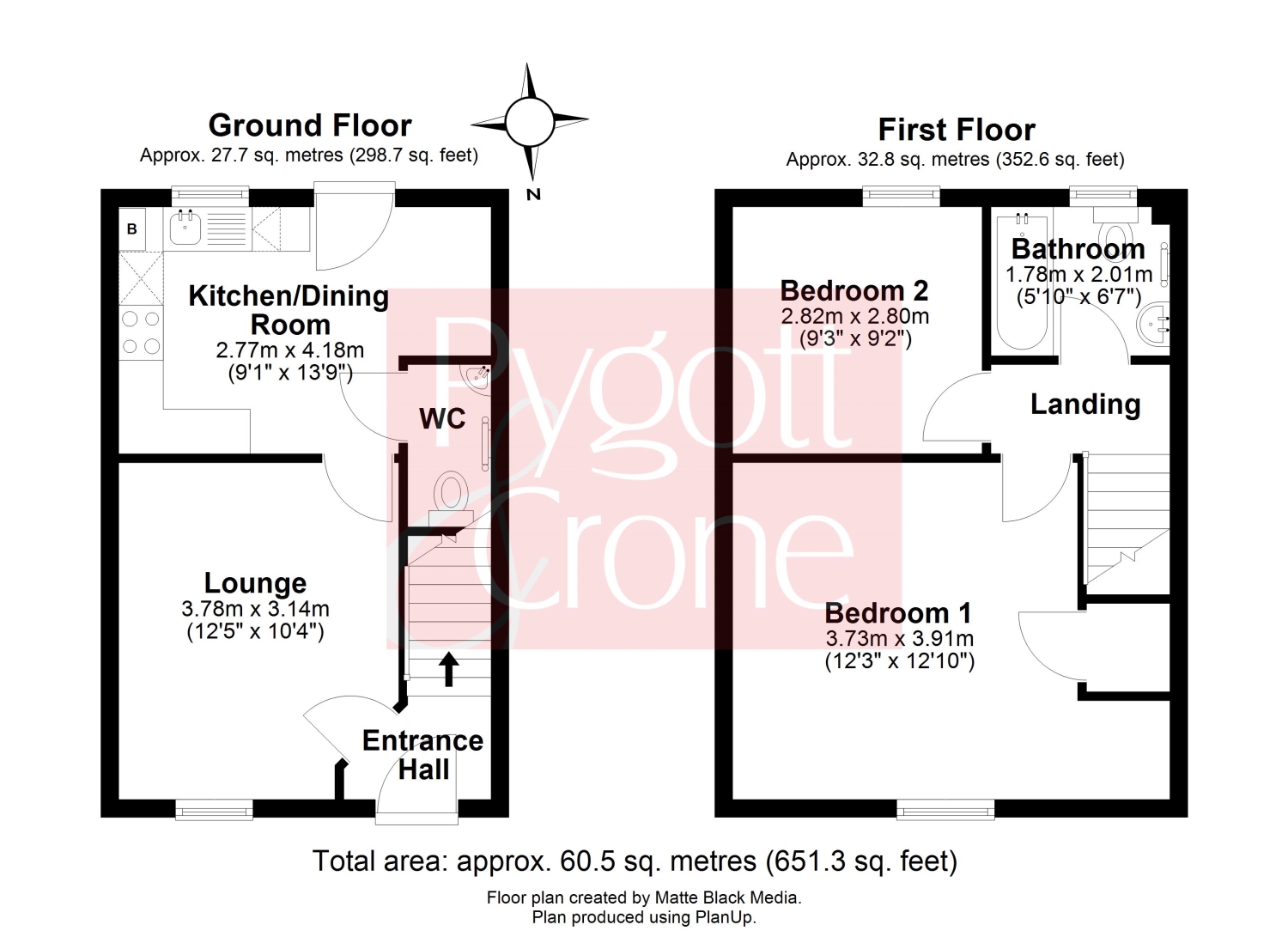 4, Picketts Way, Boston floorplan