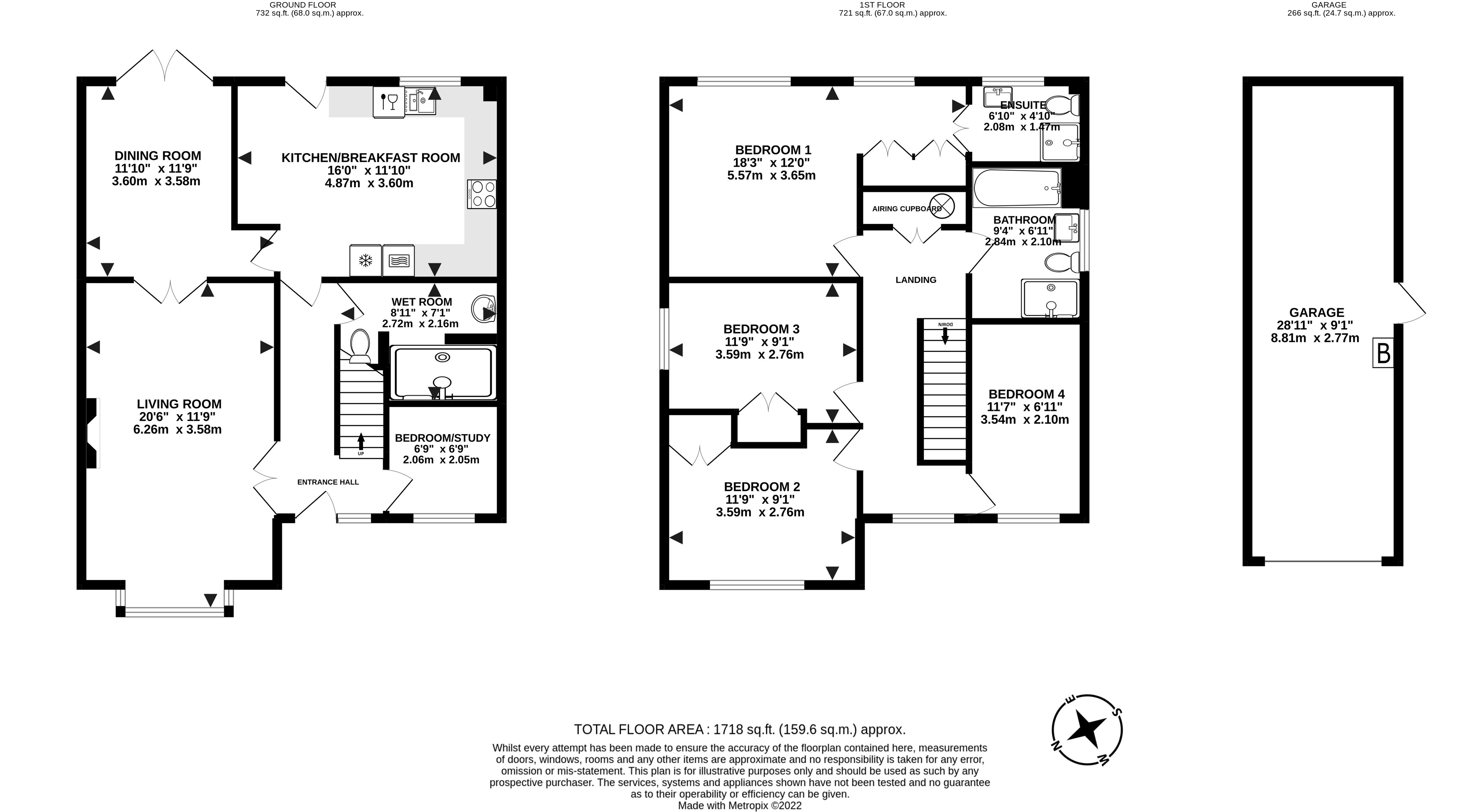 Humber Lane, Kingsteignton, Newton Abbot TQ12, 5 bedroom detached house
