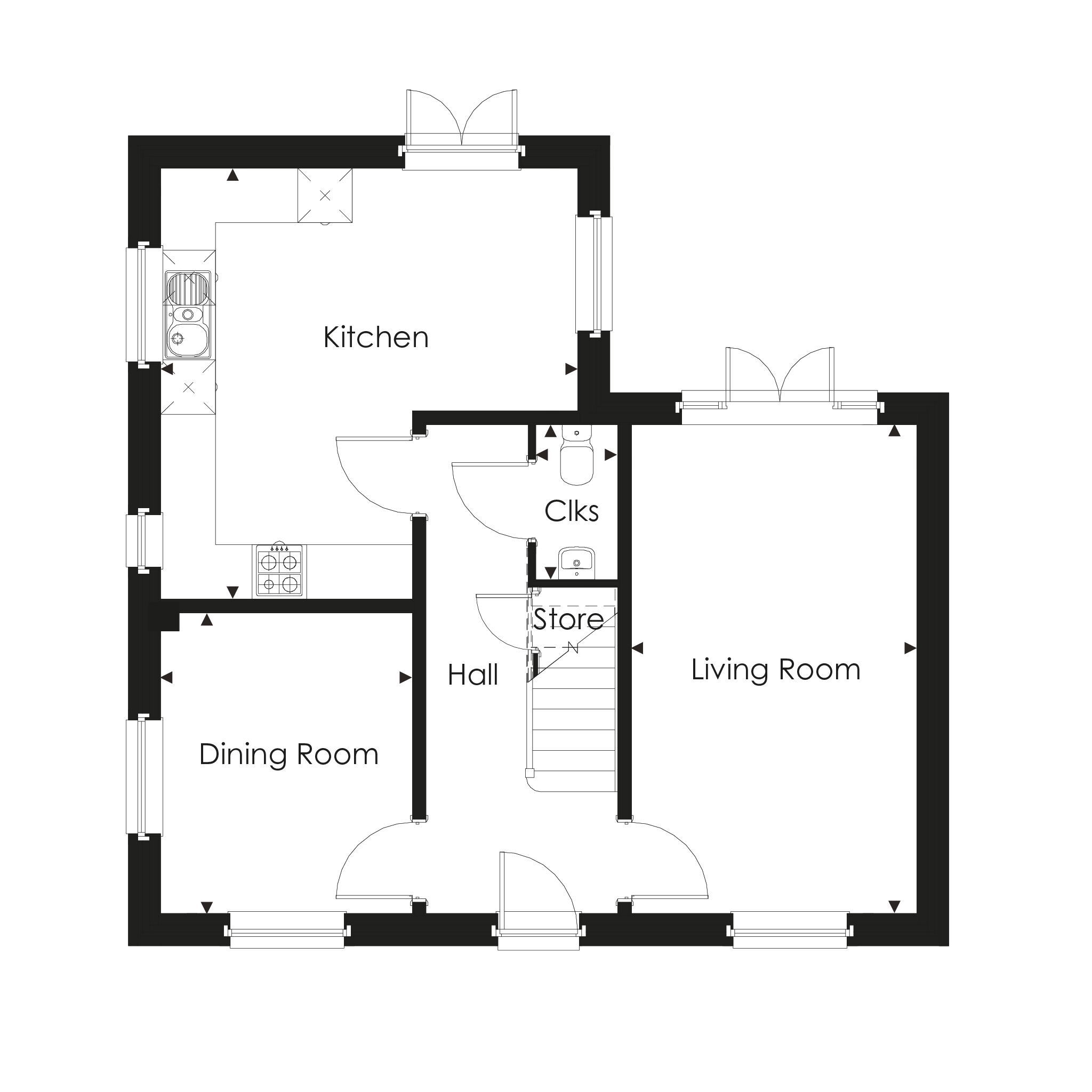 Govilon, Abergavenny floorplan