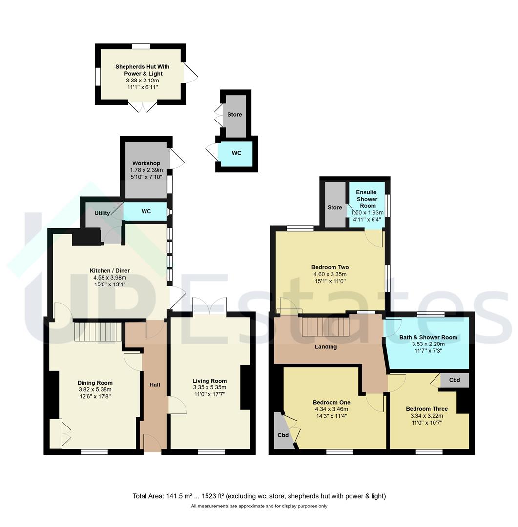 134, Main Street, Coventry floorplan