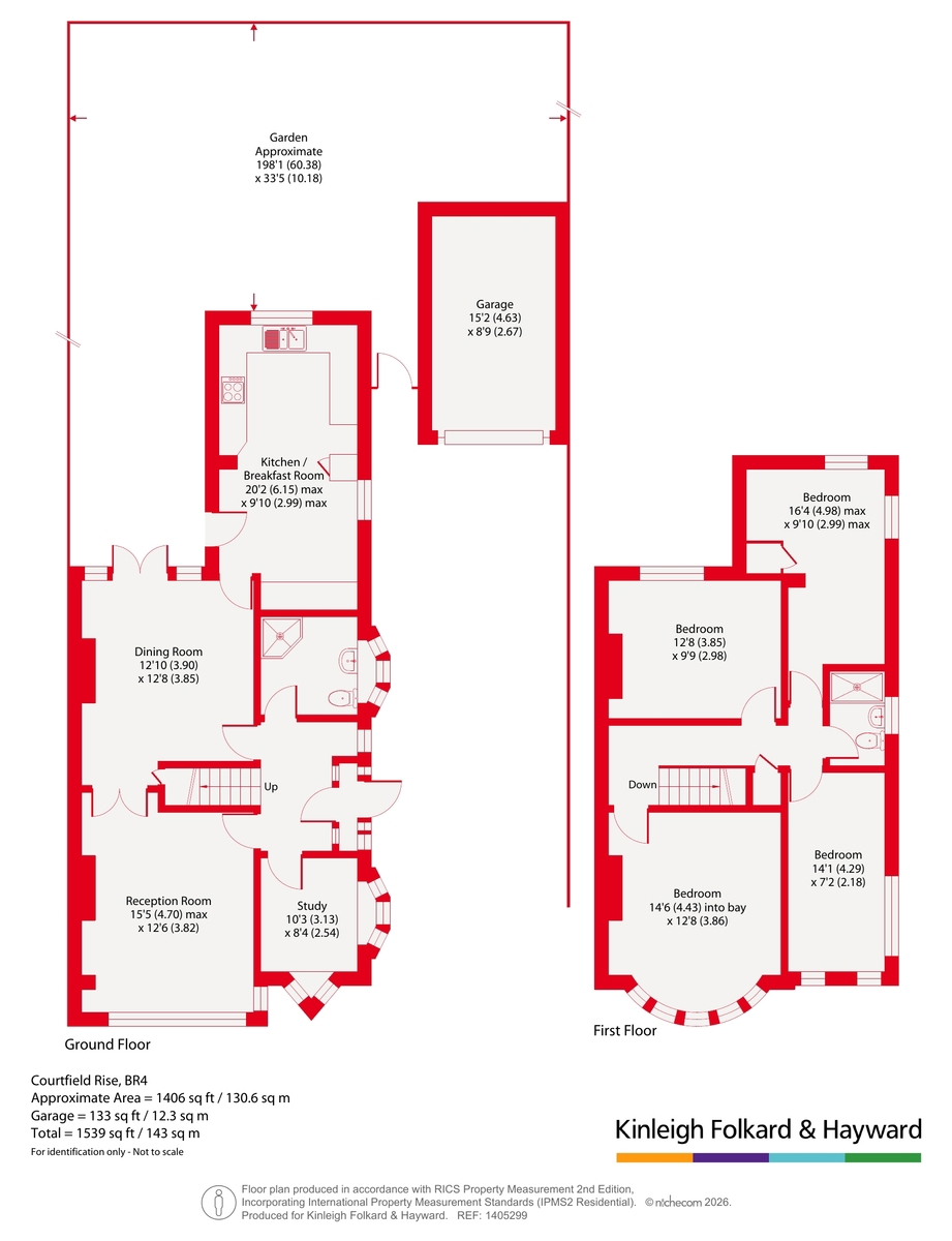 43, Courtfield Rise, Kent floorplan