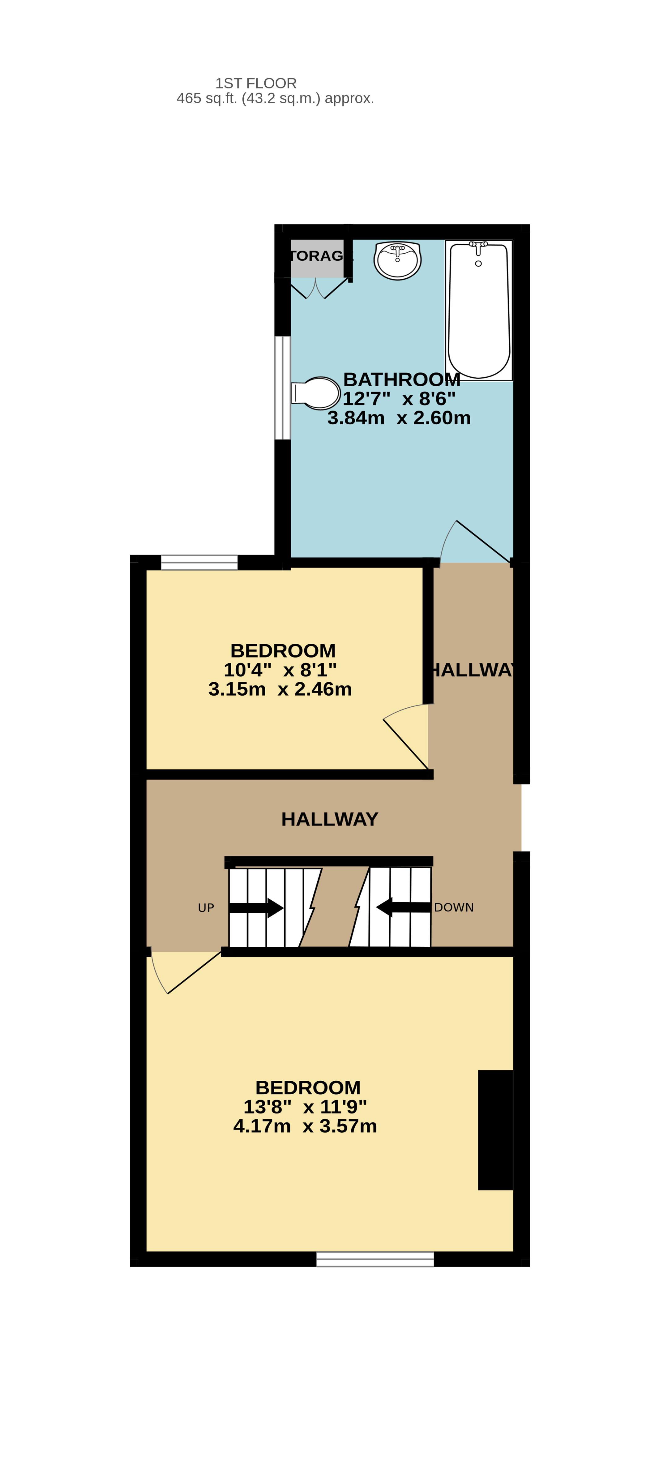 4, Avon Street, Tunbridge Wells floorplan