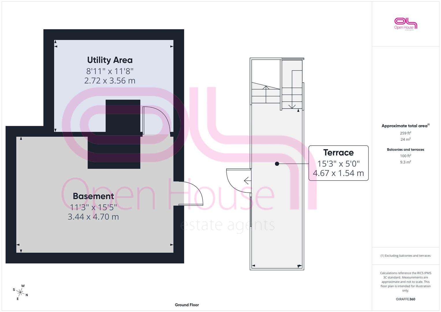 19, Lee Way, Newhaven floorplan