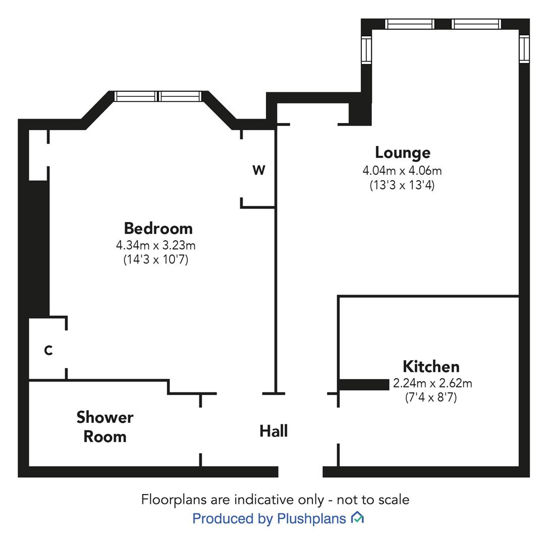 Cardwell Road, Gourock PA19, 1 bedroom flat for sale 60875983