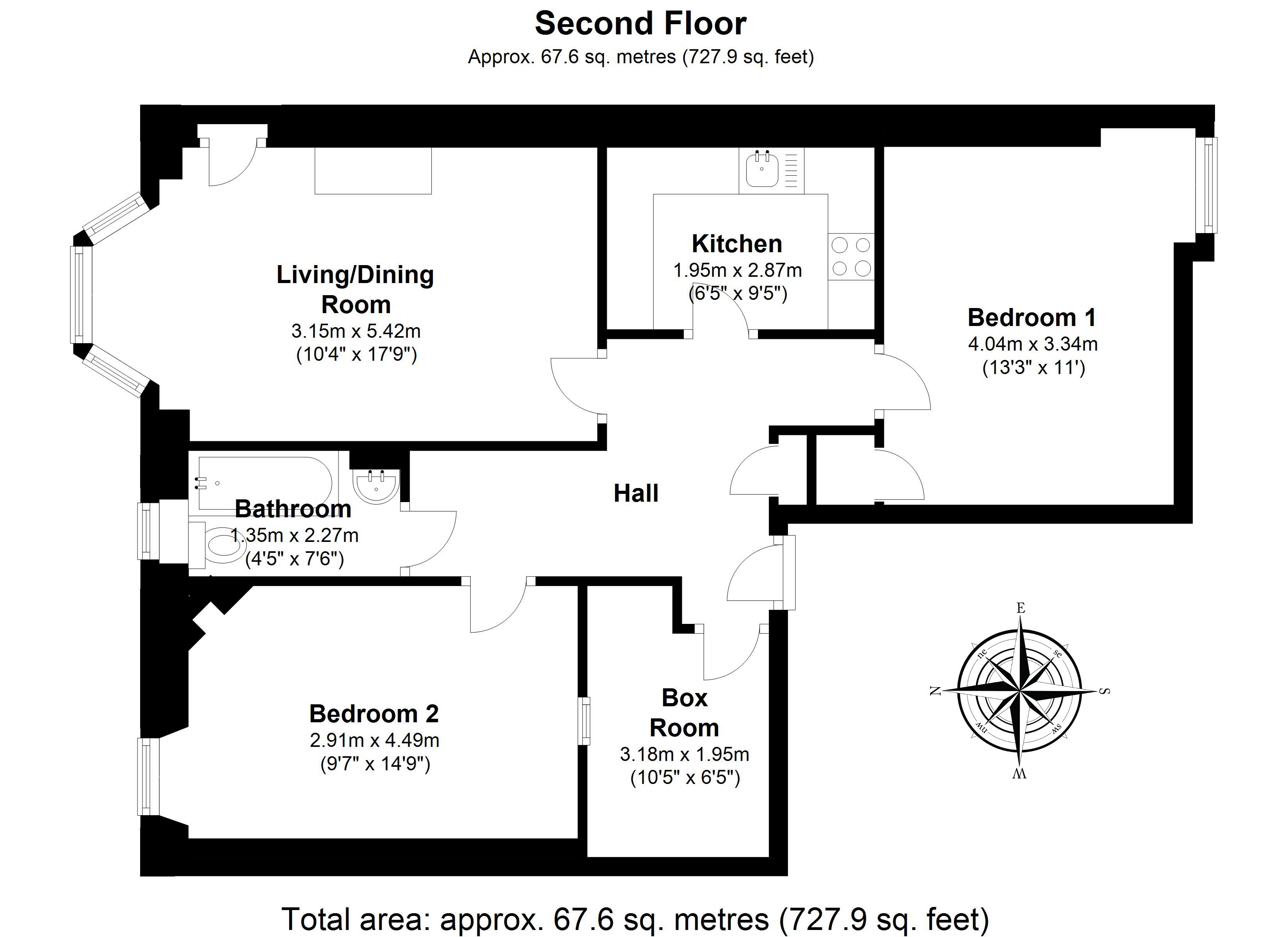 2 Bedrooms Flat for sale in 9 (2F3) Edina Street, Easter Road EH7