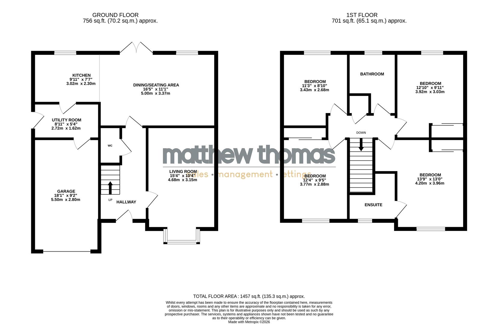 19, Shipley Park Gardens, Heanor floorplan