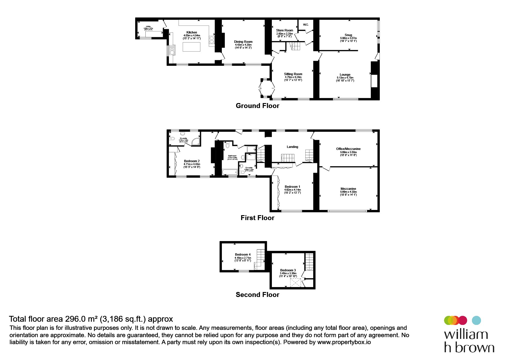 Stoney Springs House, Burnley Road, Halifax floorplan