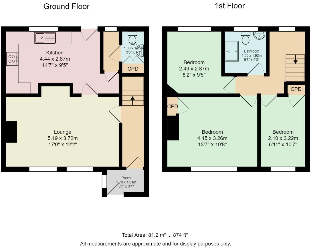 19, Verney Crescent, Liverpool floorplan