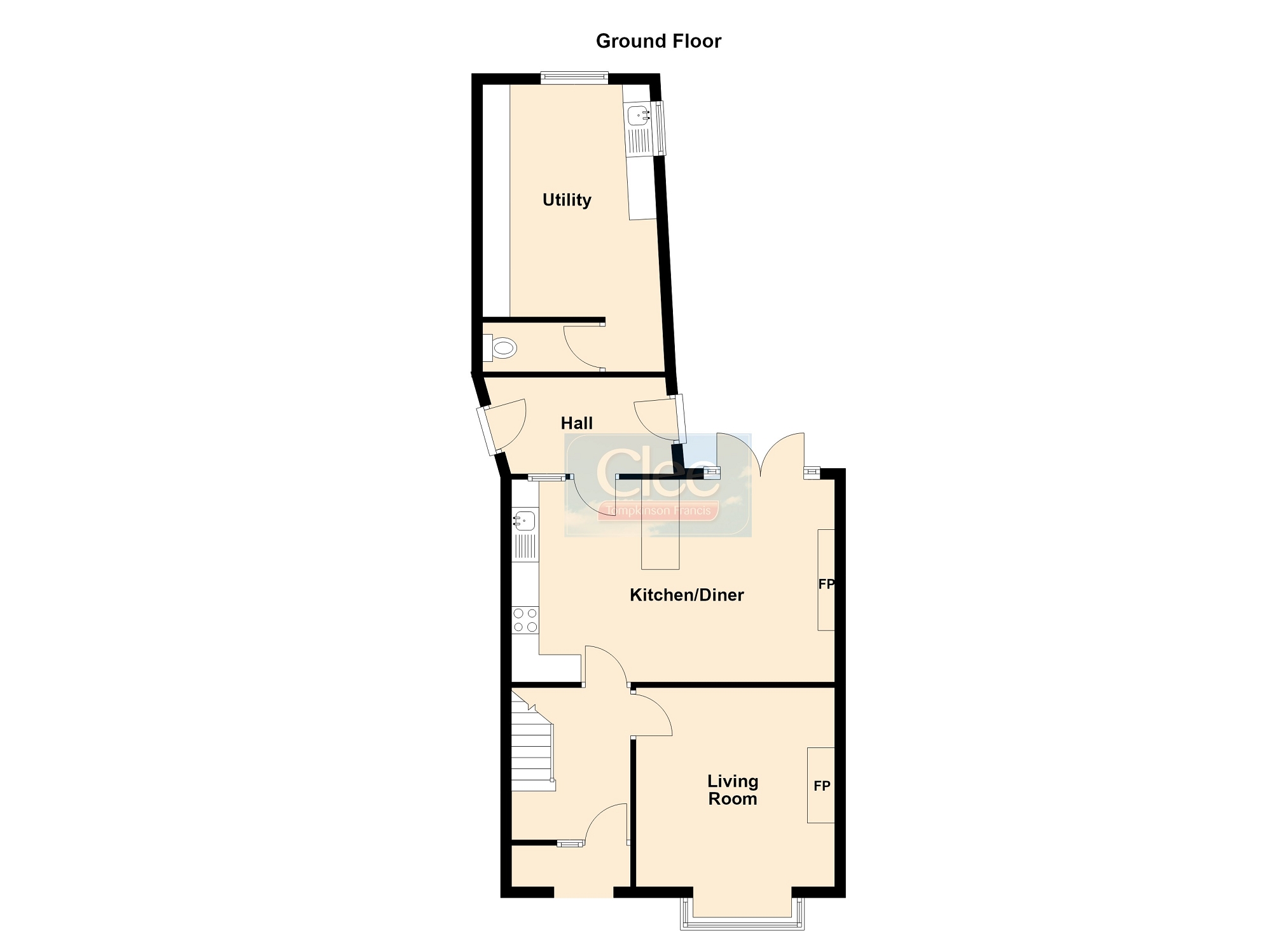 11, Dorlangoch, Brecon floorplan