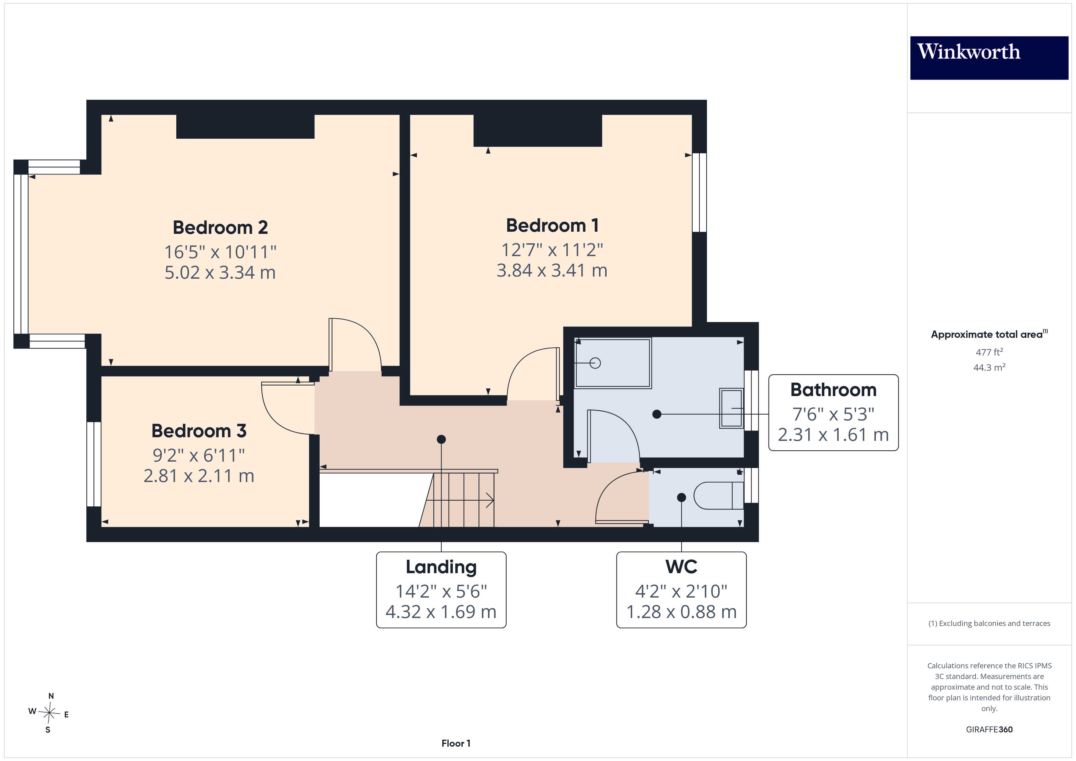 36A,, Sunny Gardens Road, London floorplan