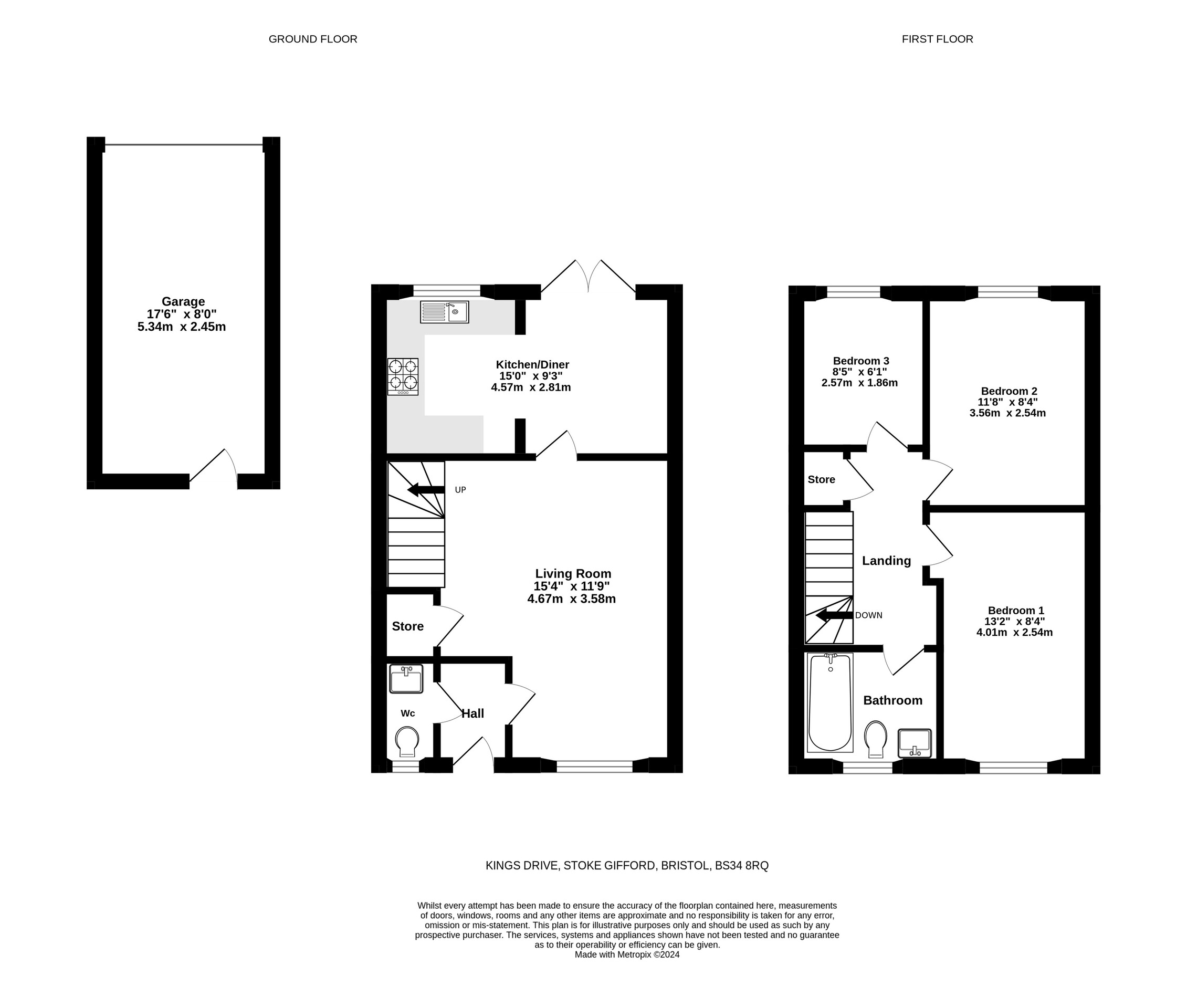 Curated visual reference: Picture Idea: Kings Drive Stoke Gifford Bristol Bs34 3 Bedroom Terraced House
