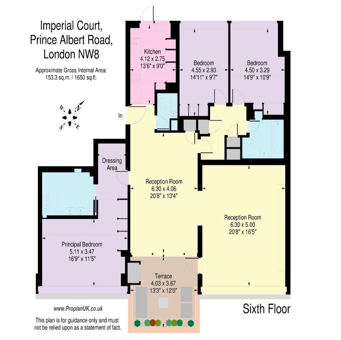 22, Imperial Court, London floorplan