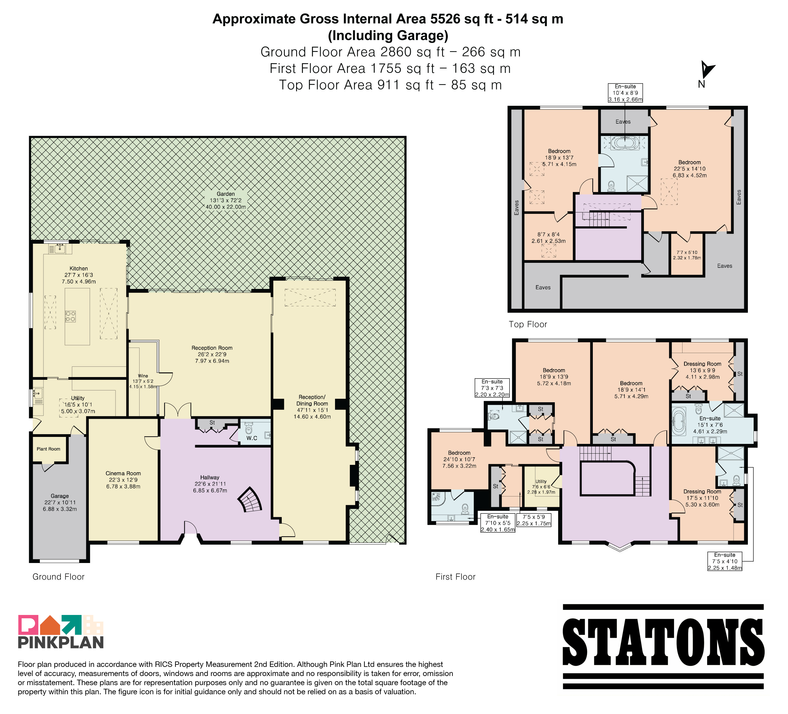 10, Beech Hill, Hadley Wood floorplan