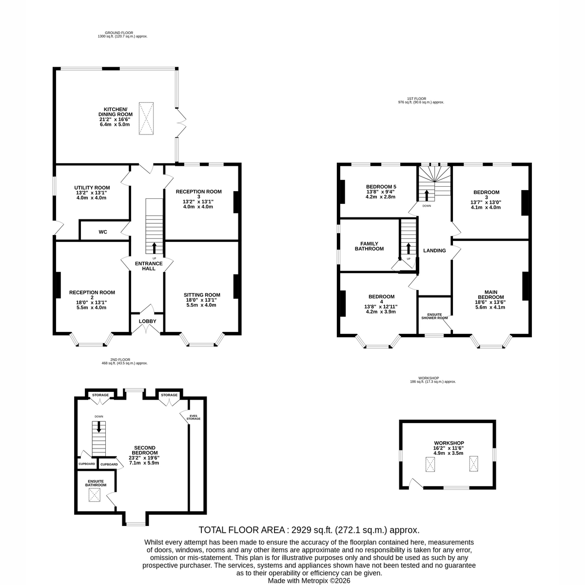 21, Markwick Terrace, St. Leonards-on-sea floorplan