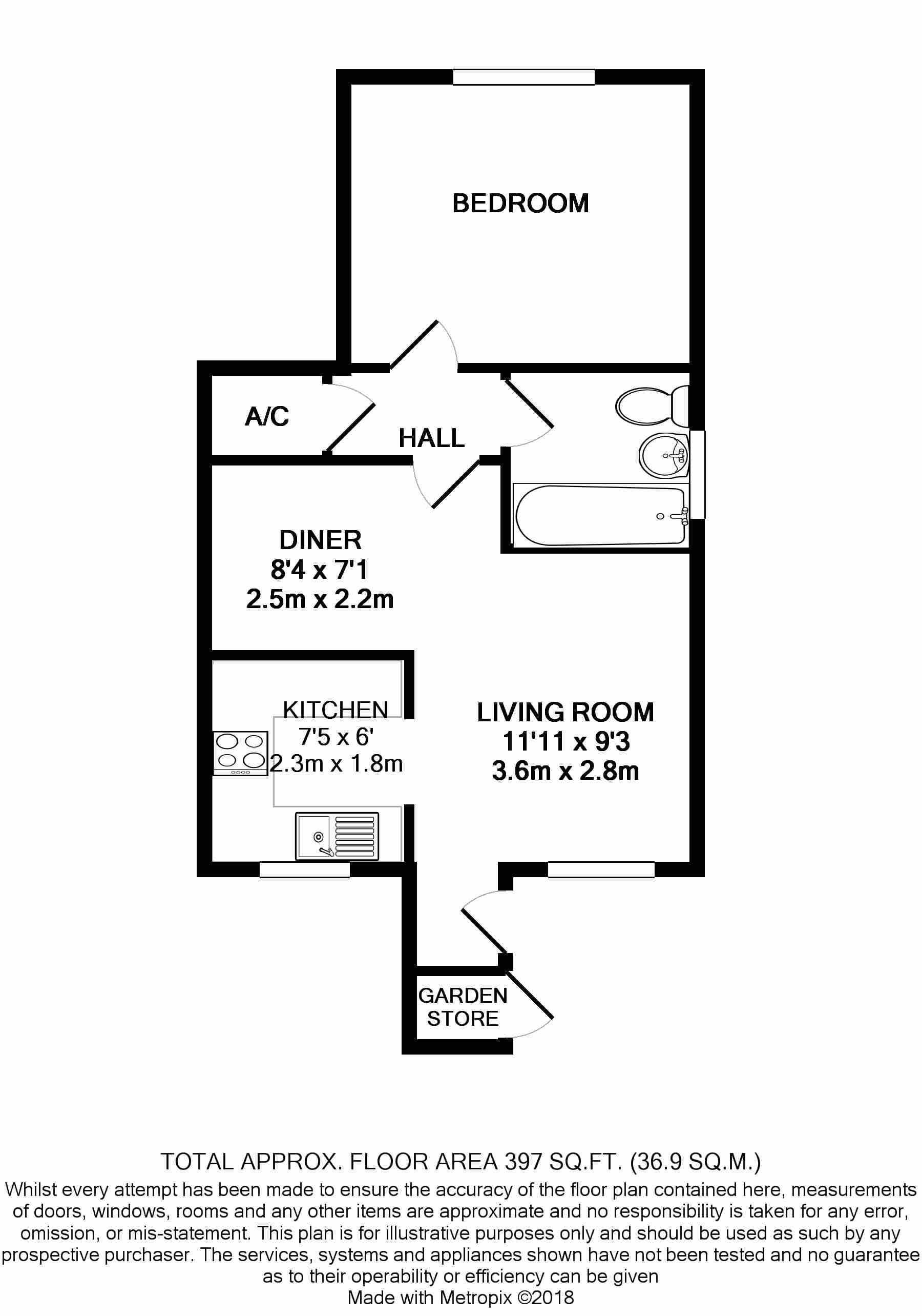 1 Bedrooms Flat for sale in Colwell Gardens, Haywards Heath RH16