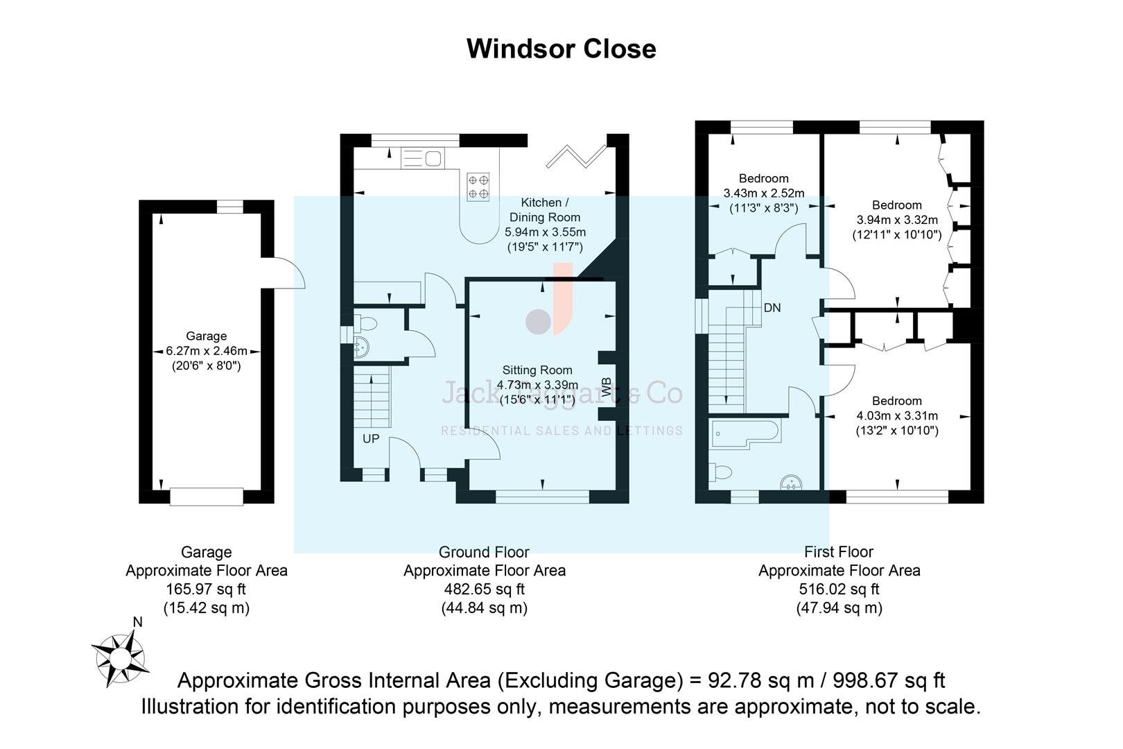9, Windsor Close, Hove floorplan