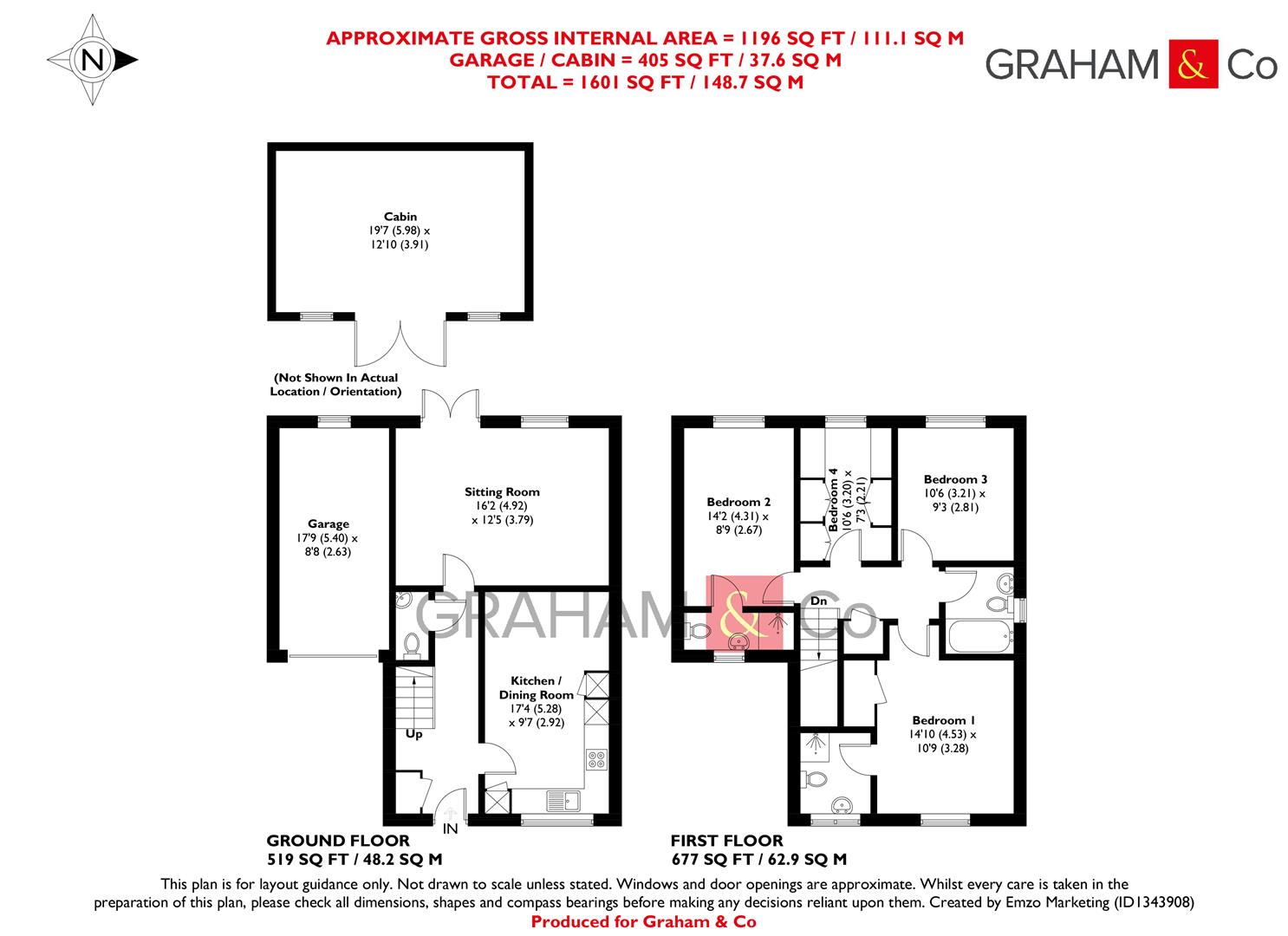 Weyhill Gardens, Andover floorplan