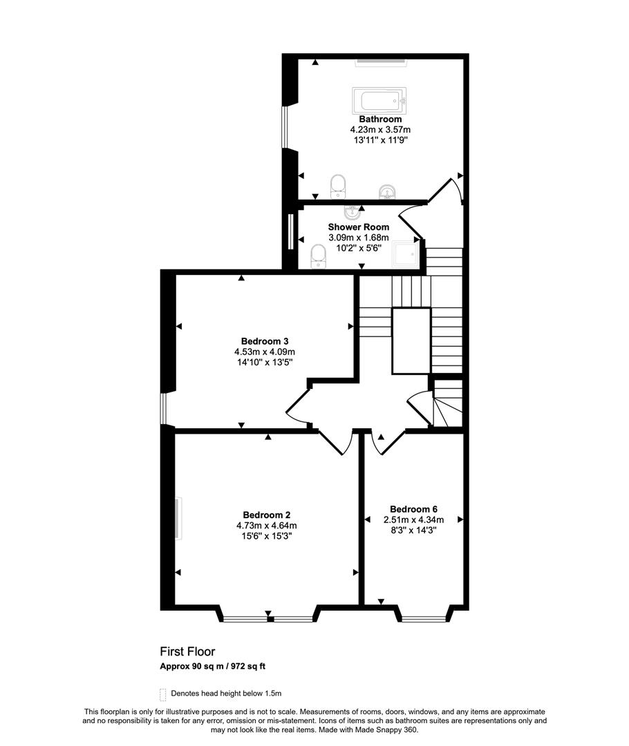 19, Miller Avenue, Wick floorplan