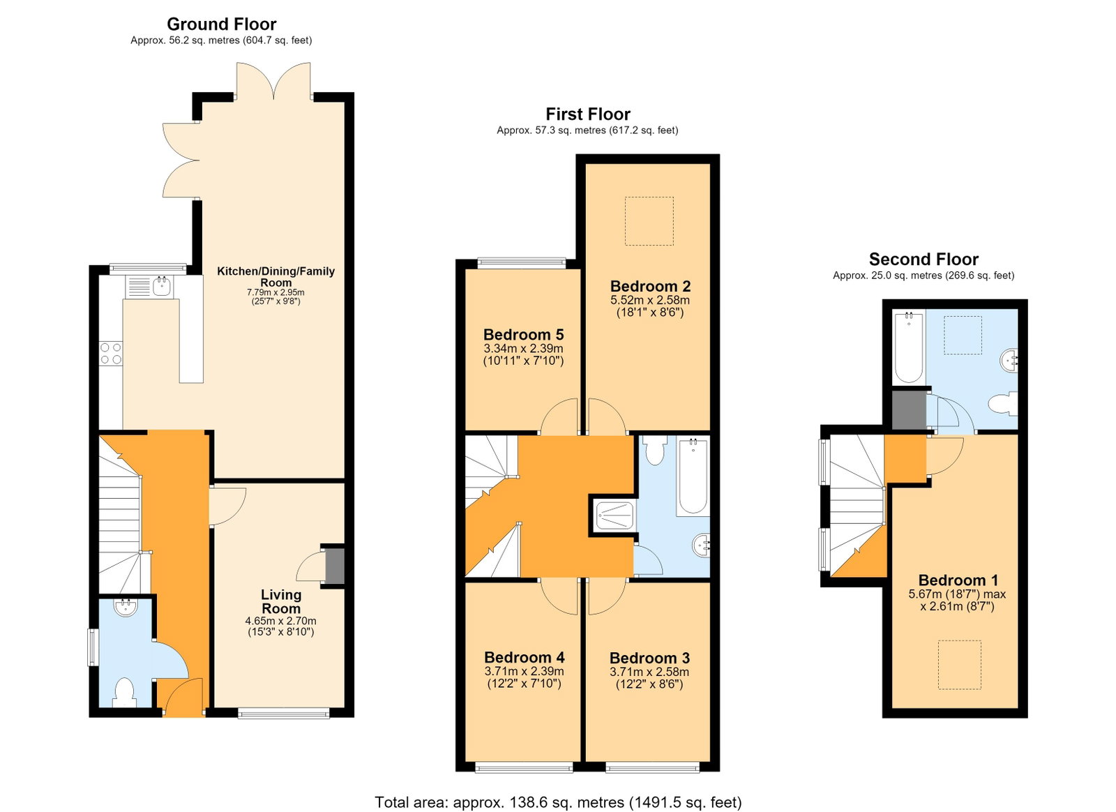 33, Murrayfield Road, Cardiff floorplan