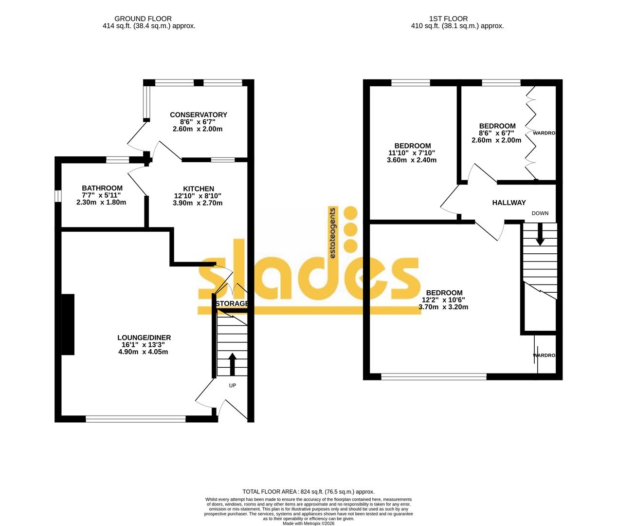 11, Skinner Street, Poole floorplan