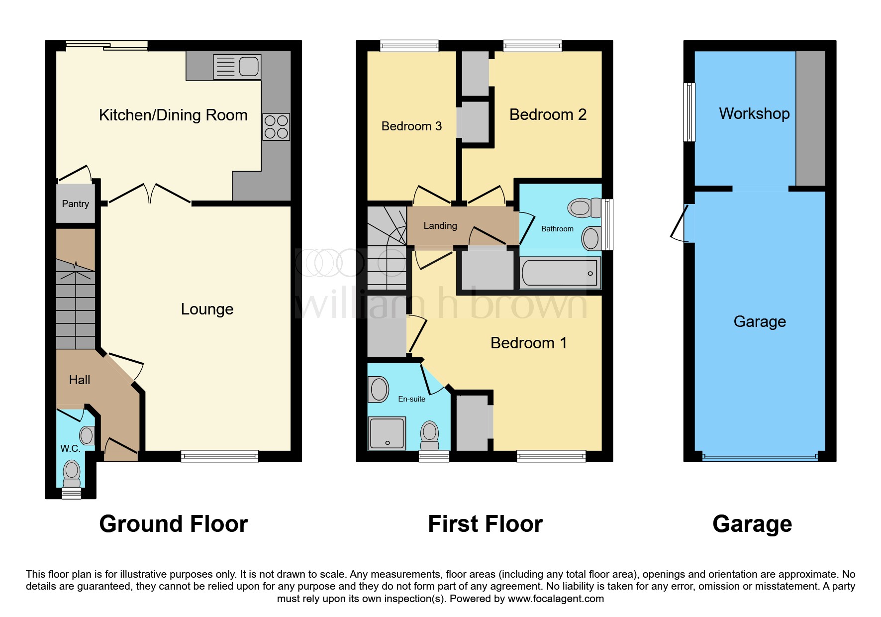 23, Howley Gardens, Lowestoft floorplan