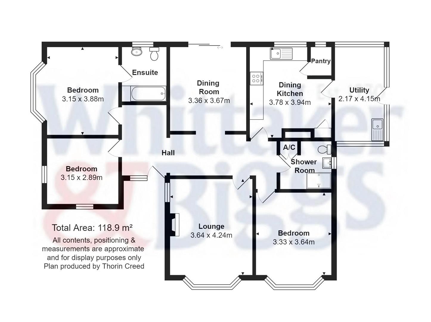 |., Meadow view, Watery Lane, Congleton floorplan