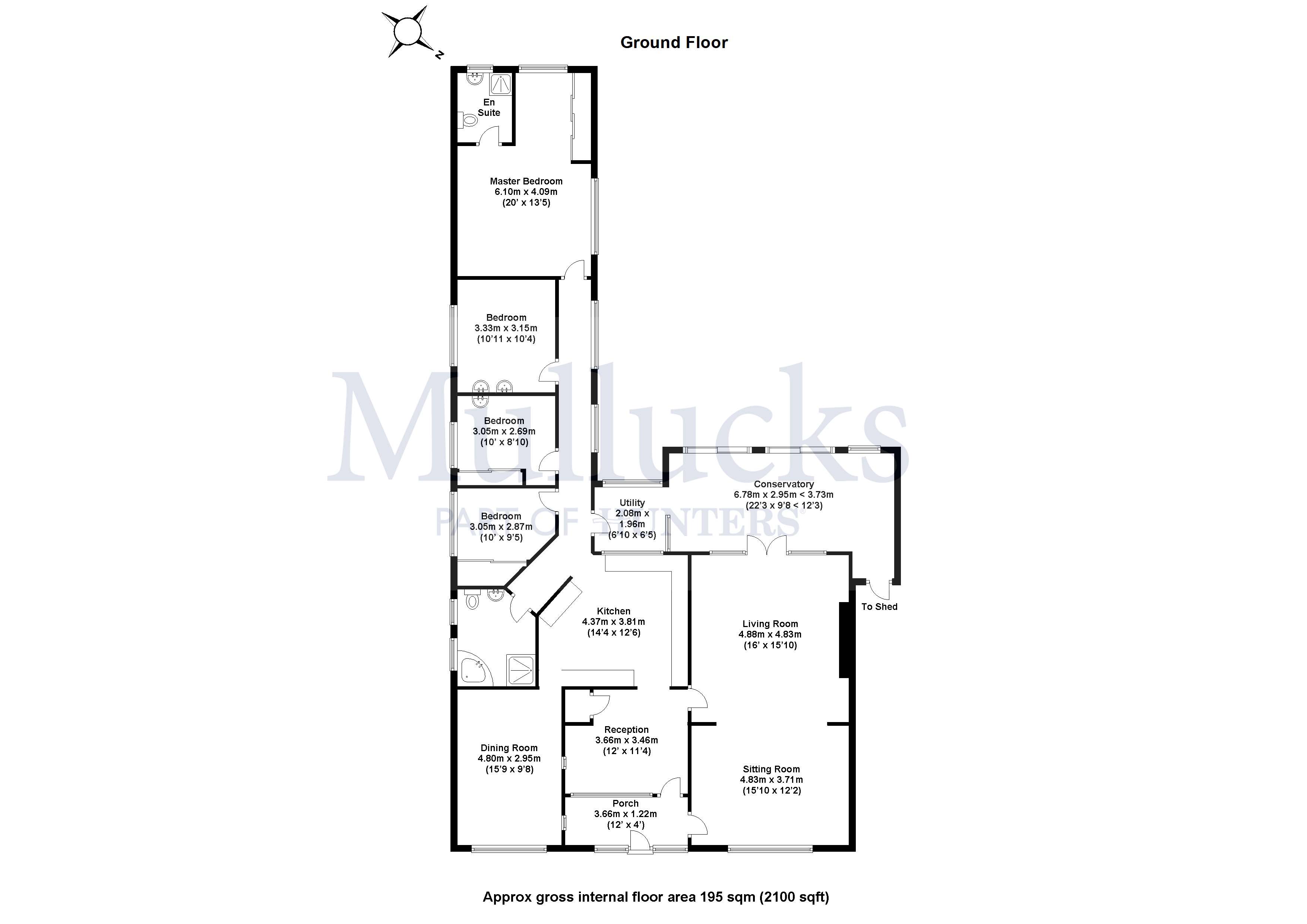 4 Bedrooms Bungalow for sale in The Laurels, Copthall Green, Waltham Abbey, Essex EN9