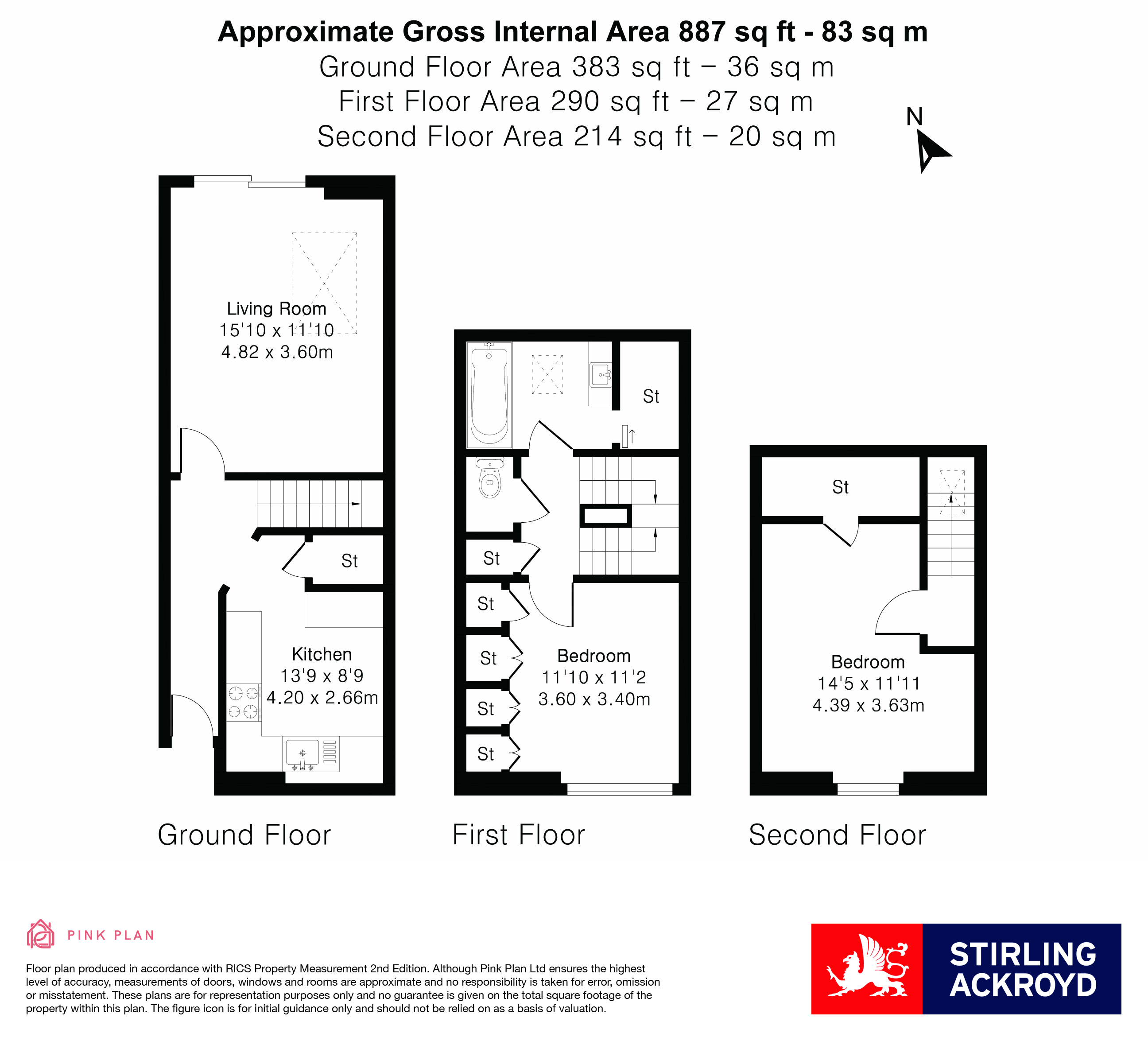71, Galsworthy Road, Surrey floorplan