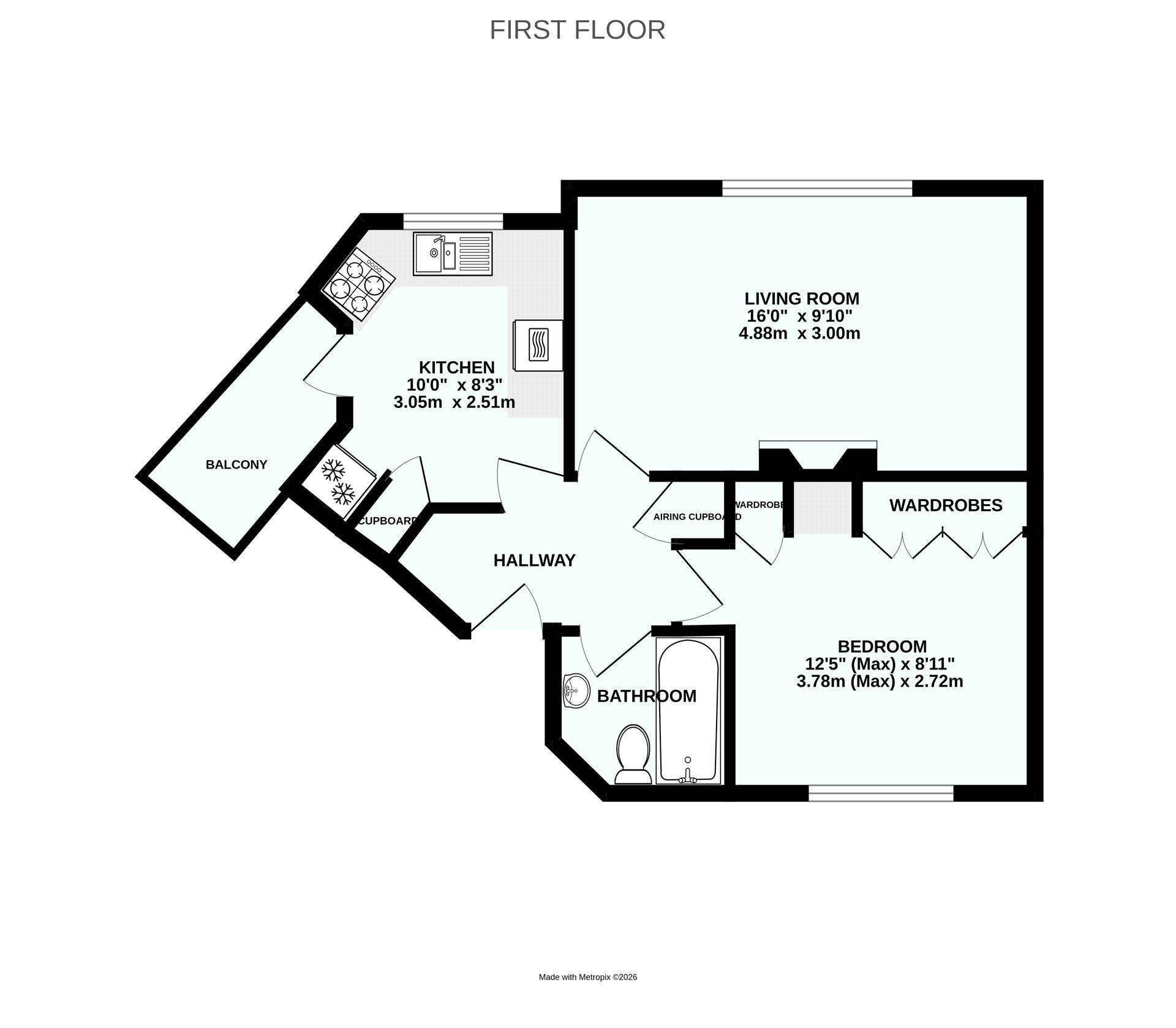 69a, Wear Barton Road, Exeter floorplan