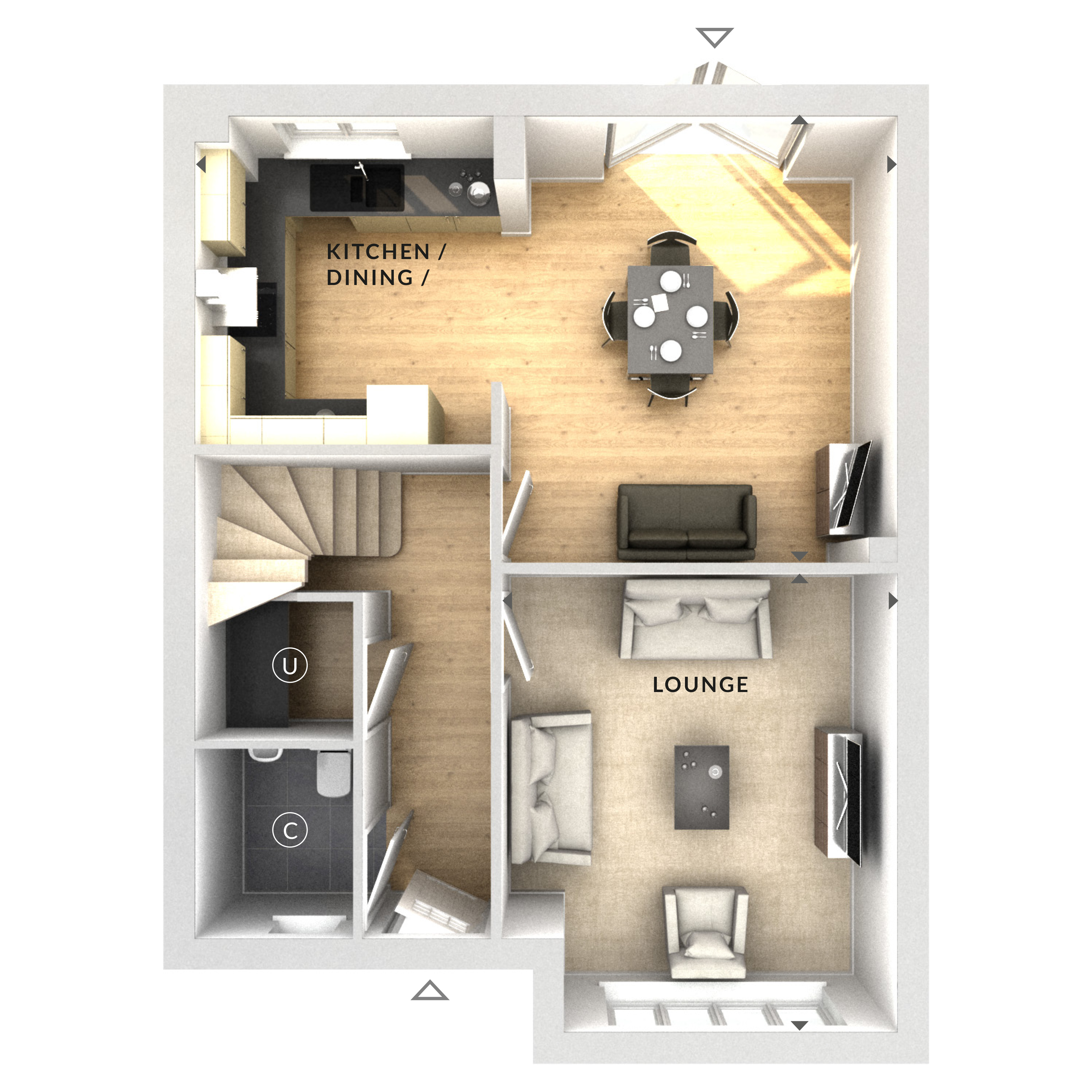 77, Willen Road, Newport Pagnell, Milton Keynes floorplan