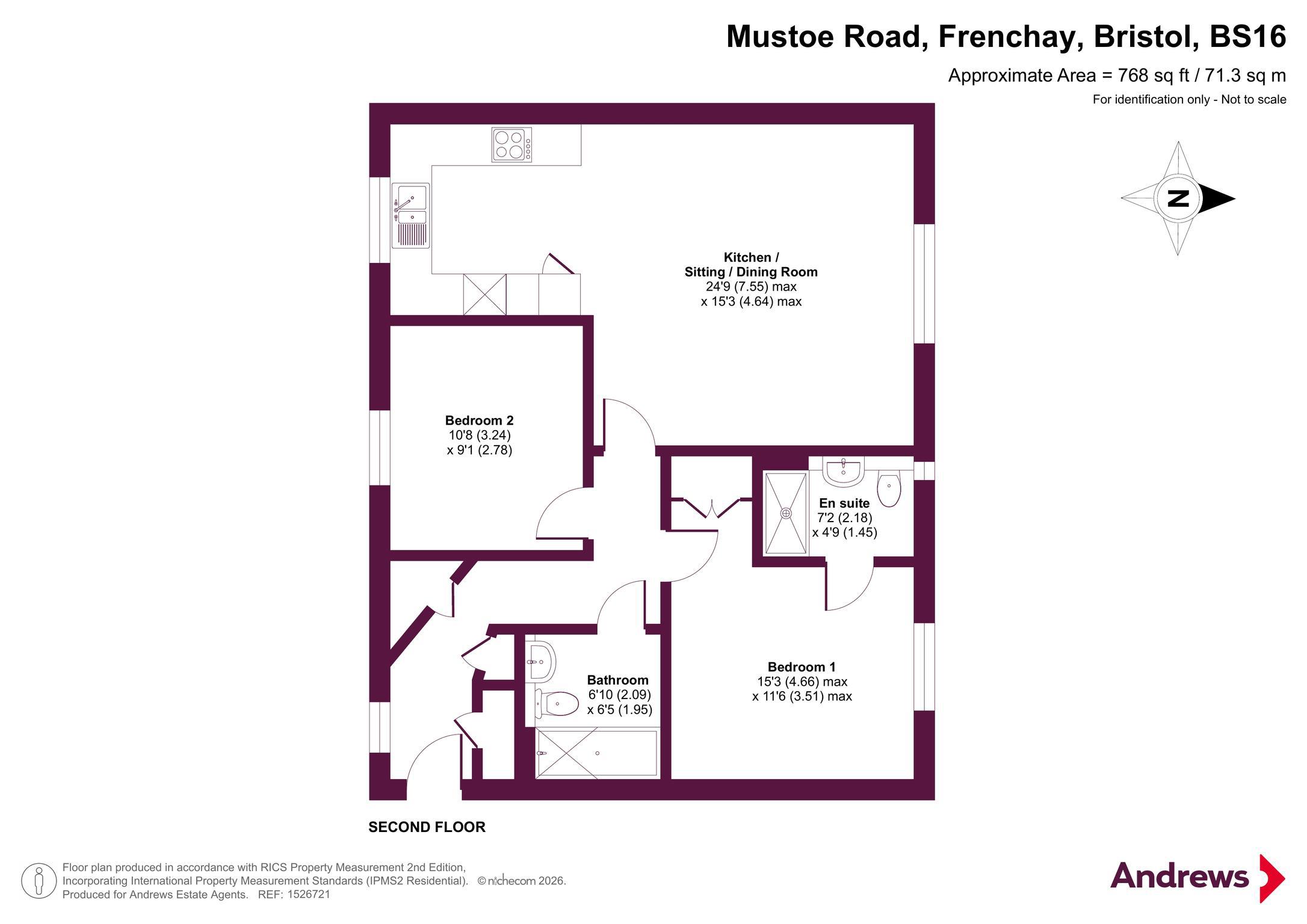 147, Mustoe Road, Bristol floorplan