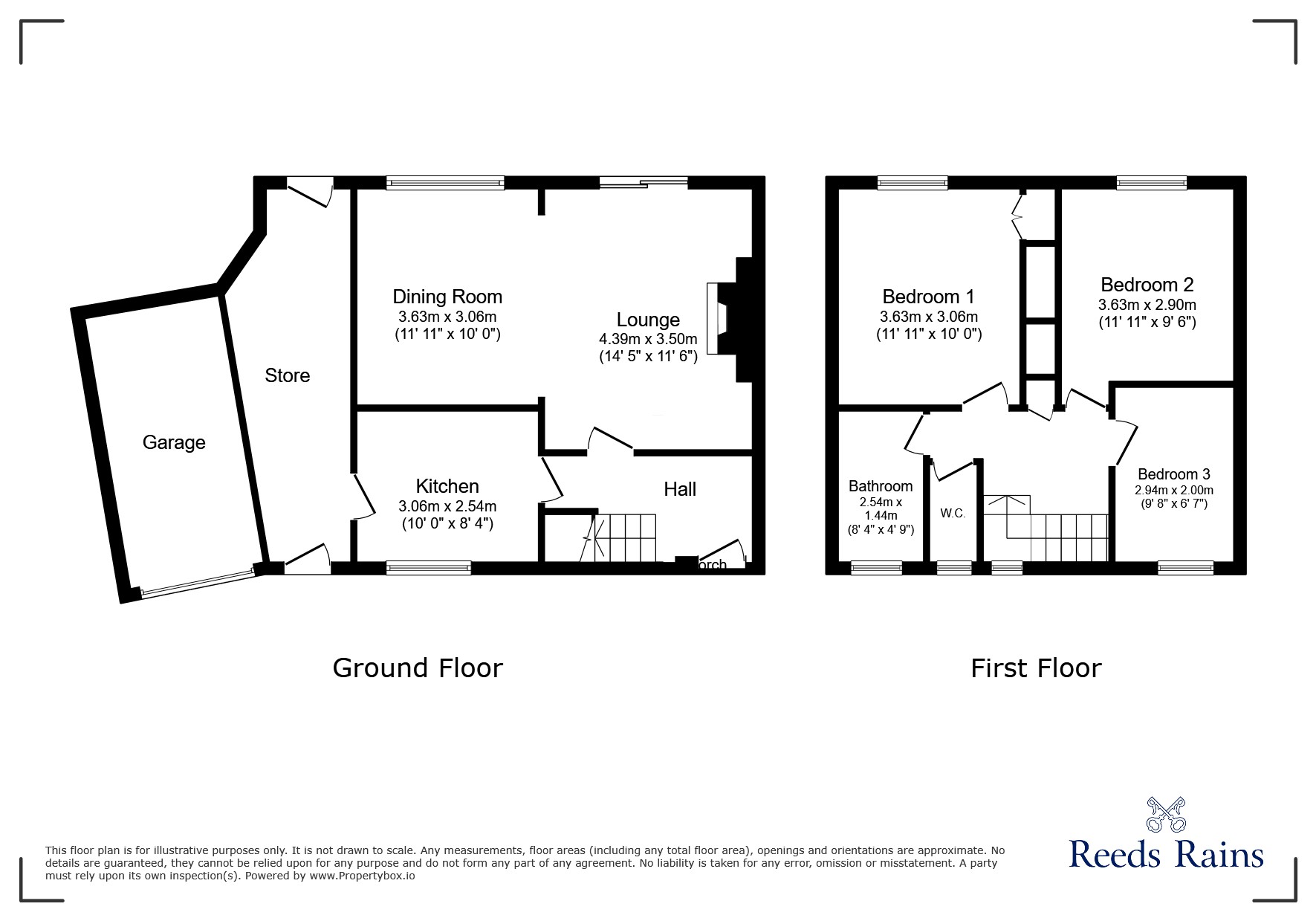 34, Hopgarth Gardens, Durham floorplan