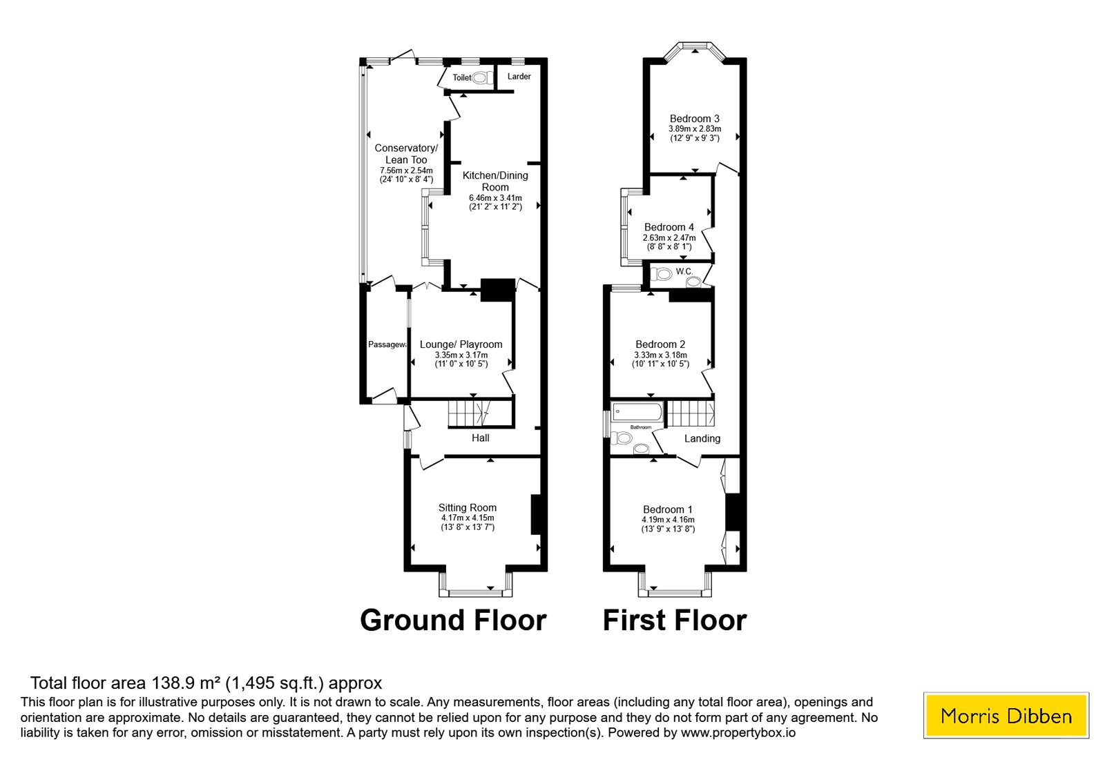 73, Suffolk Avenue, Southampton floorplan